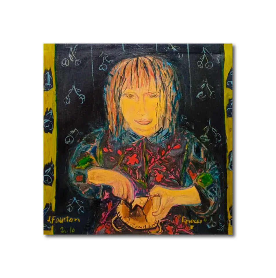 Oil 'SANK' - Oil on canvas Jean Fourton