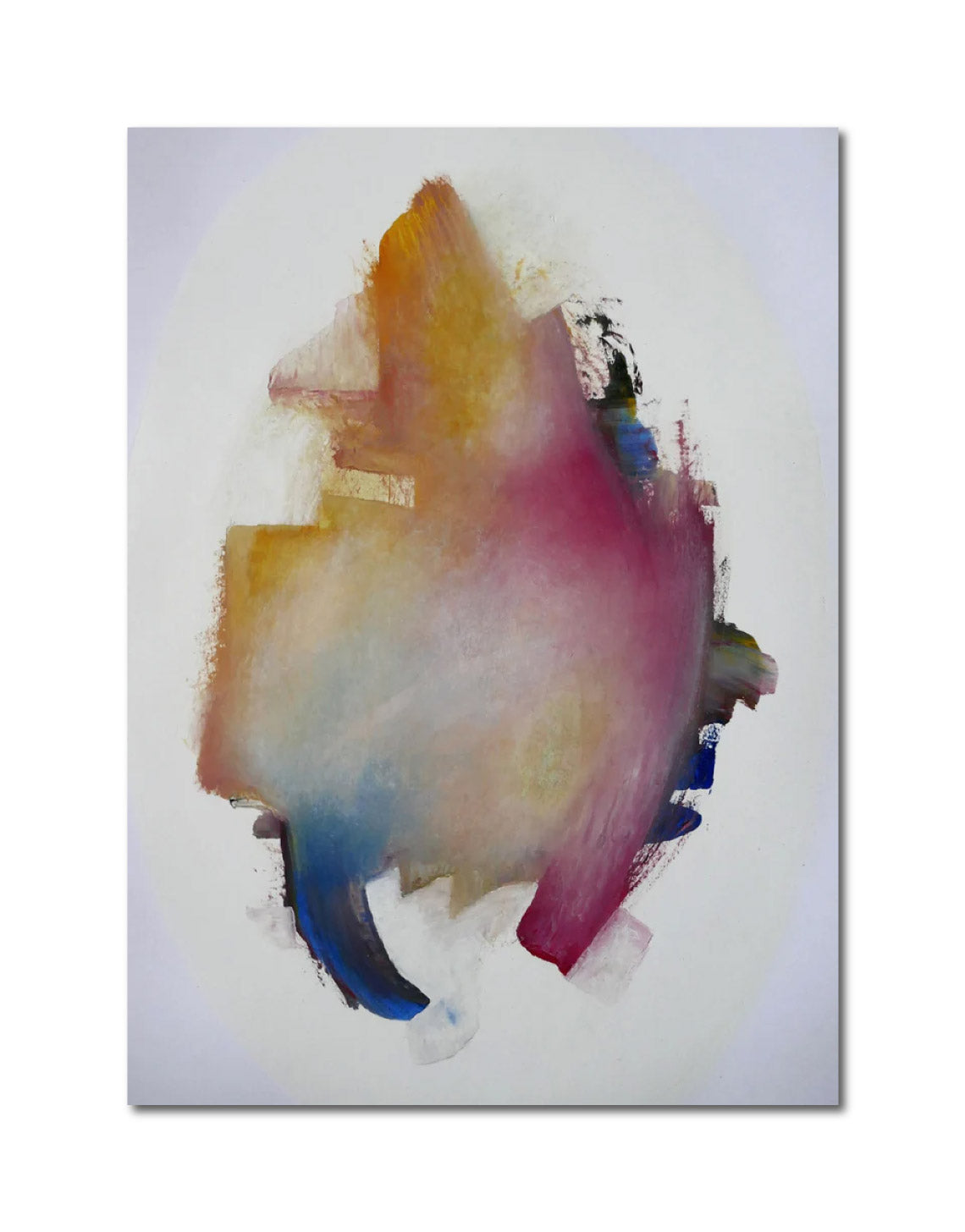 'SONG OF ITSELF (PICTOPOIETOPOLYPHONY)' - Oil on Prepared Paper Janet Waring Rago