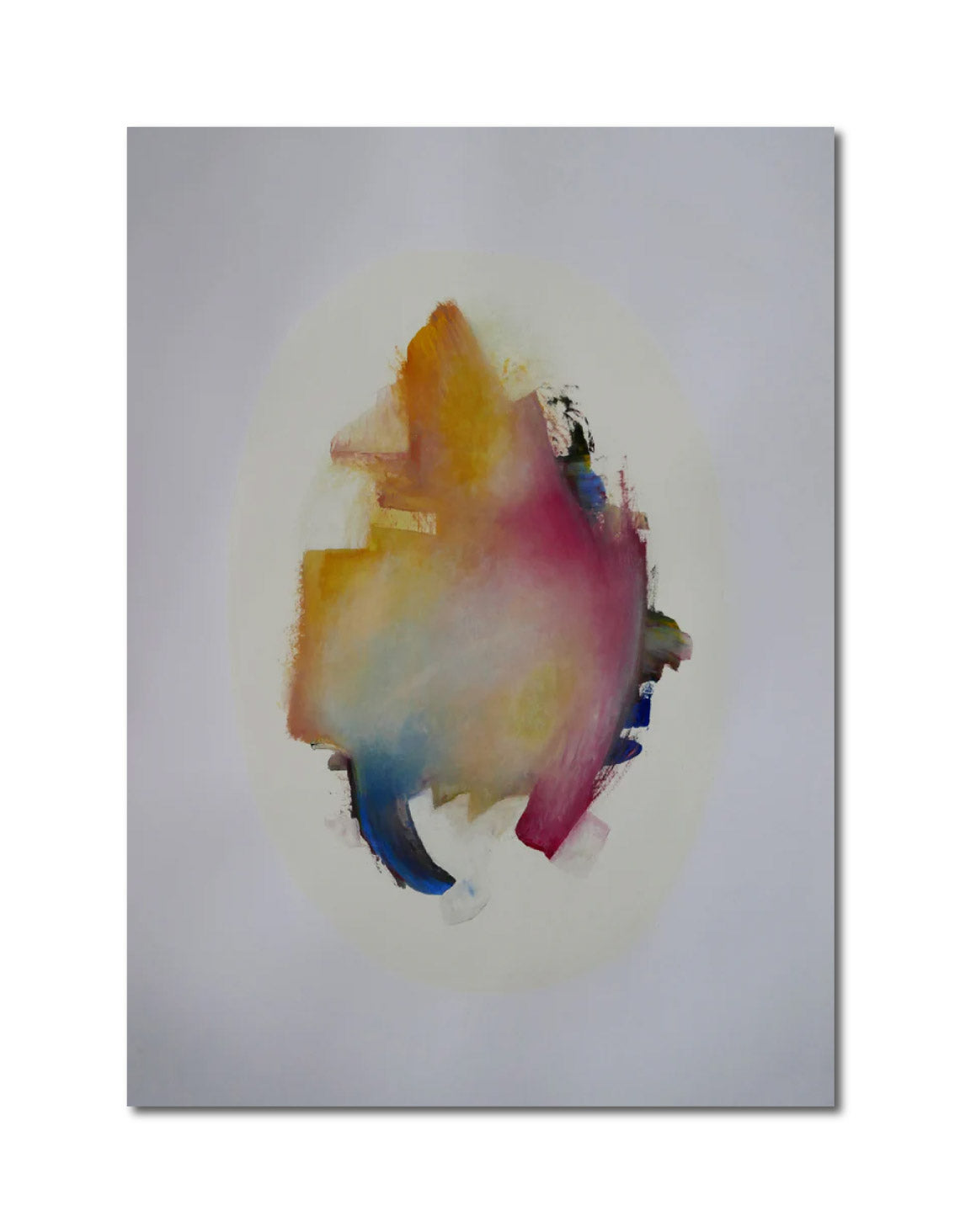 'SONG OF ITSELF (PICTOPOIETOPOLYPHONY)' - Oil on Prepared Paper Janet Waring Rago