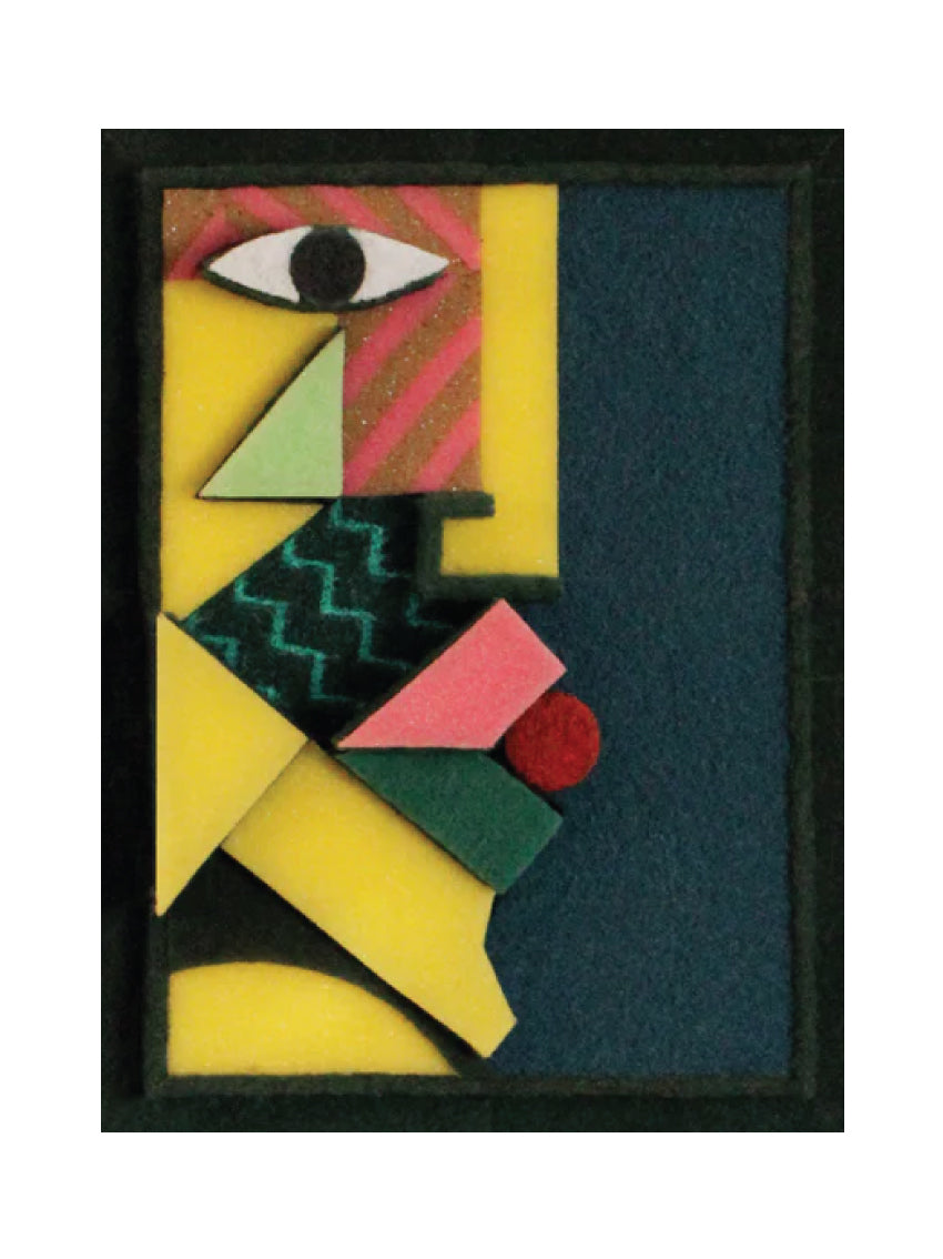 Abstract Geometric Sculpture 'SPONGEPOP NO 1-523' - Sculpture Eni Pullumbi