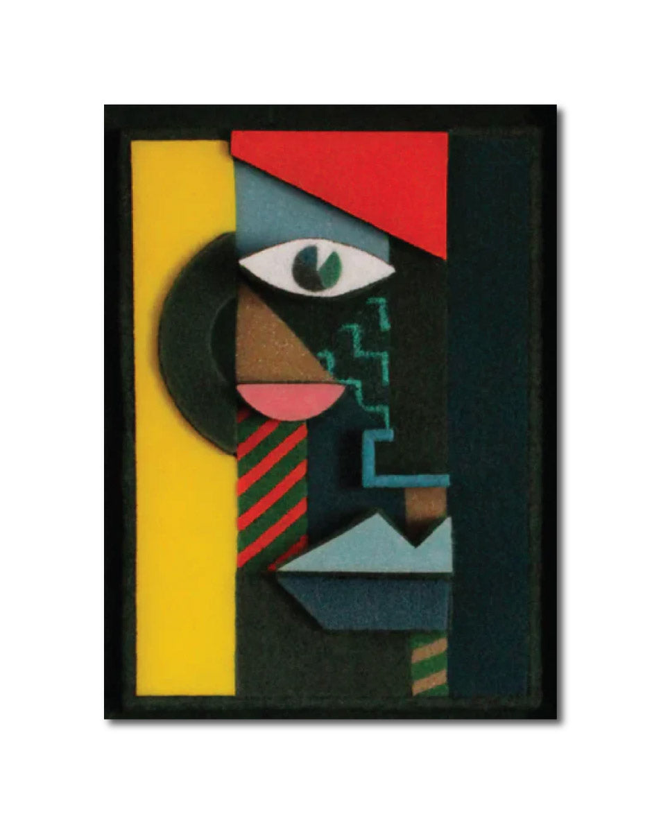 Abstract Geometric Sculpture 'SPONGEPOP NO 2-523' - Sculpture Eni Pullumbi