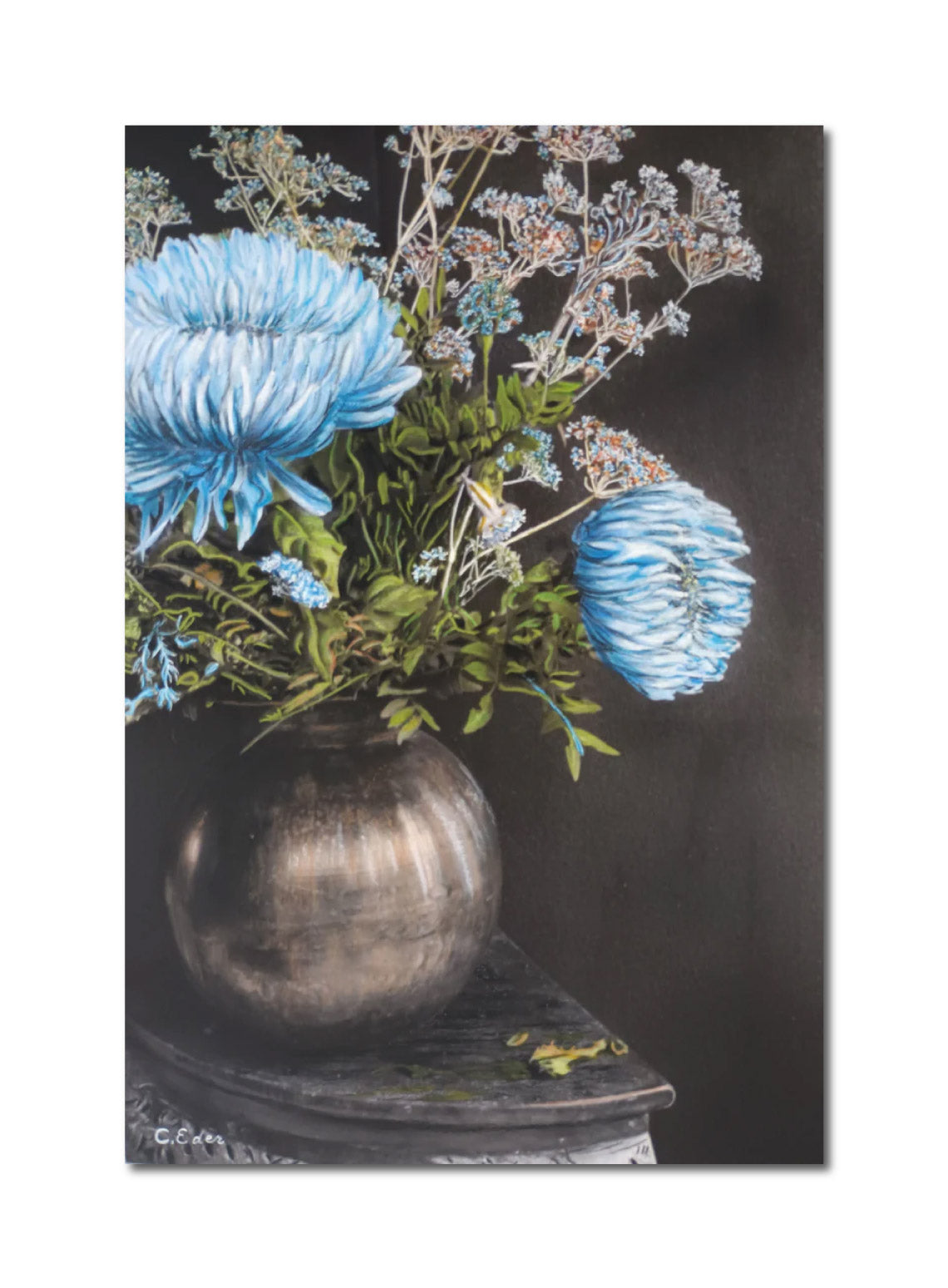 Colorized Photography PhotoArt 'STILL LIFE BLUE' Charlotte Eder