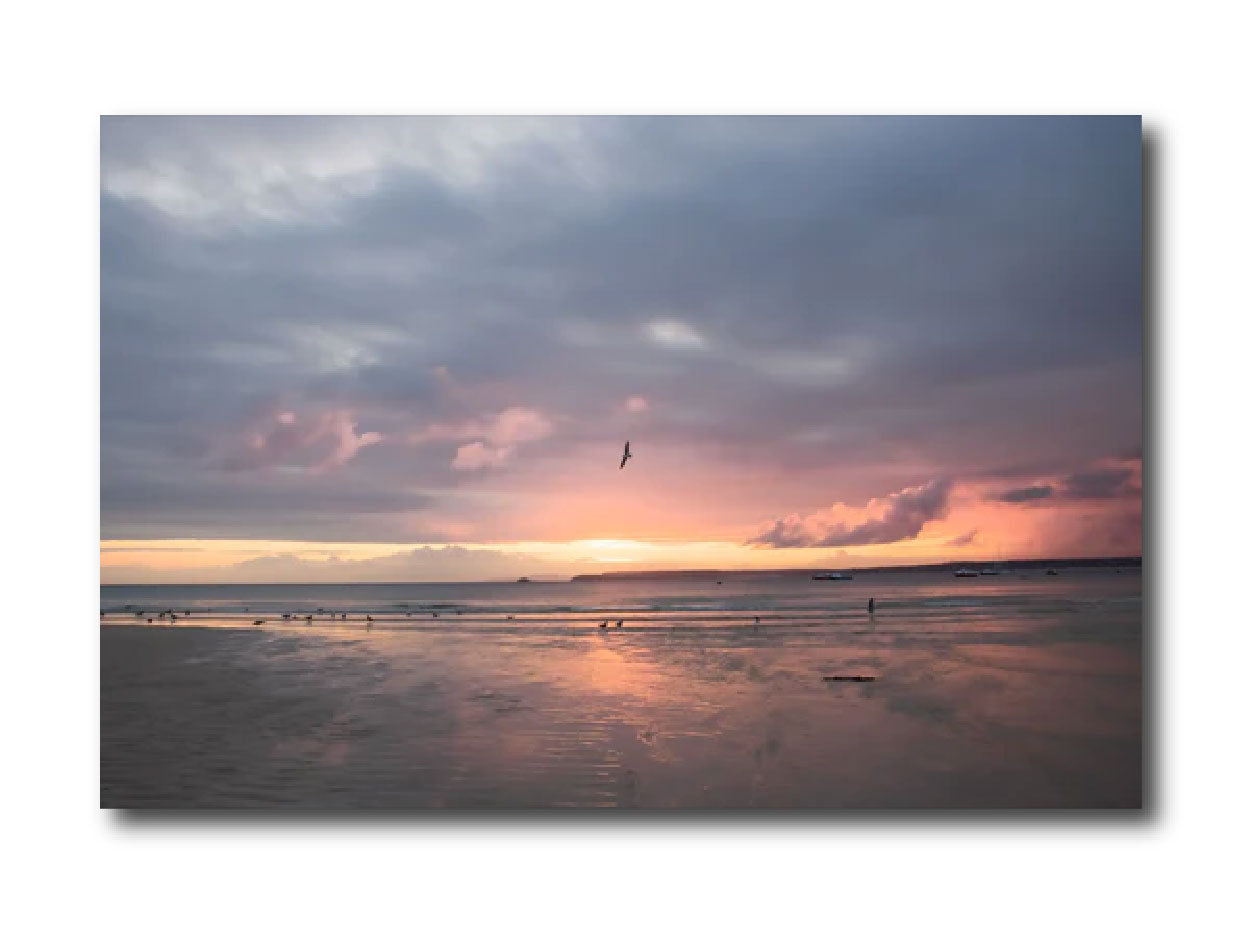 Contemporary Landscape 'SUNRISE PASTELS' Nicola Montfort