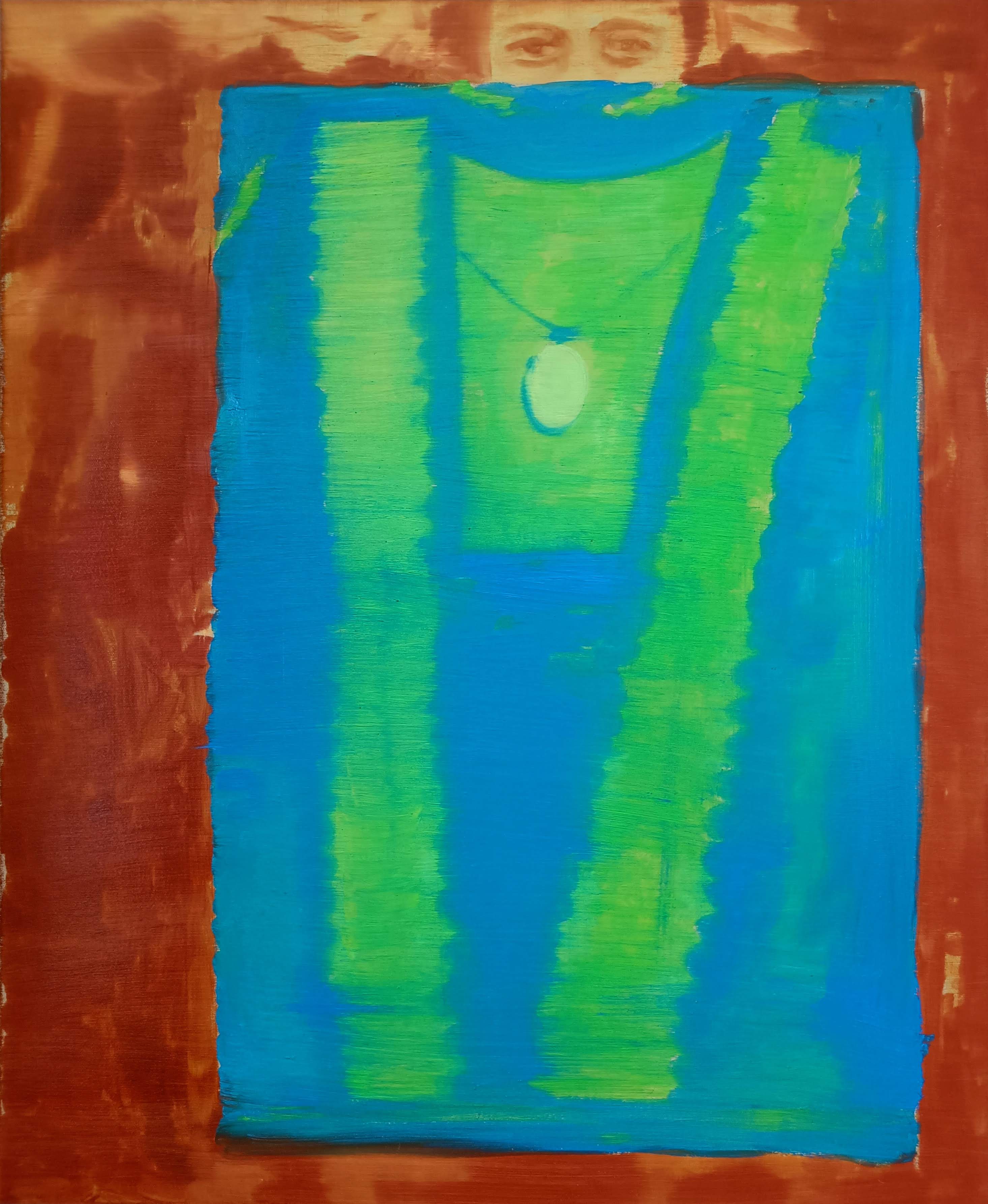Figurative 'SASZA' - Oil on Canvas Karolina Zglobicka