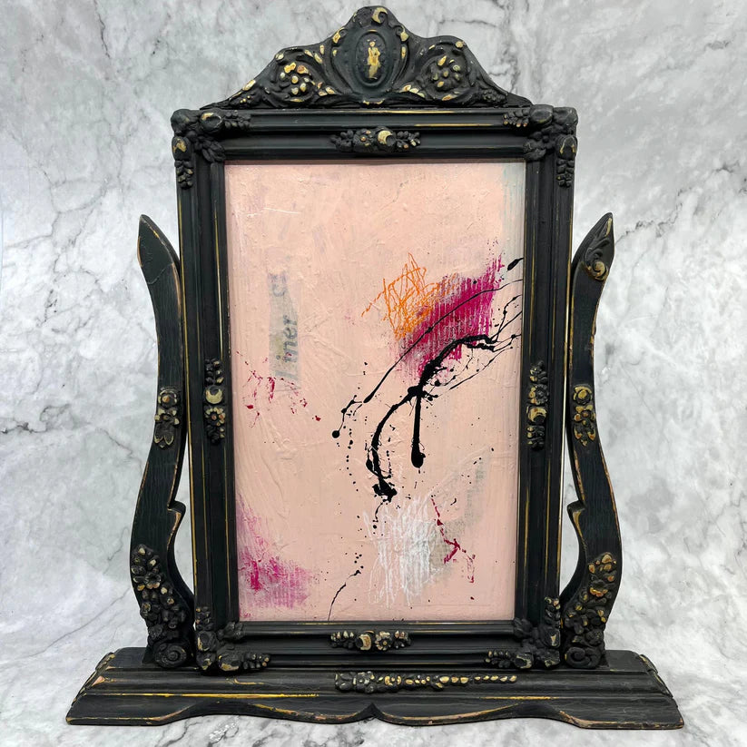 Abstract Mixed Media Painting 'SECOND CHANCE' - Mixed Media Abstract Art Painting Sam Lewis