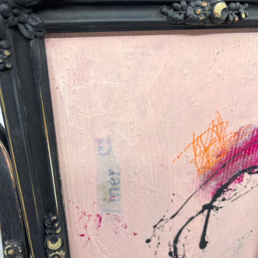 Abstract Mixed Media Painting 'SECOND CHANCE' - Mixed Media Abstract Art Painting Sam Lewis