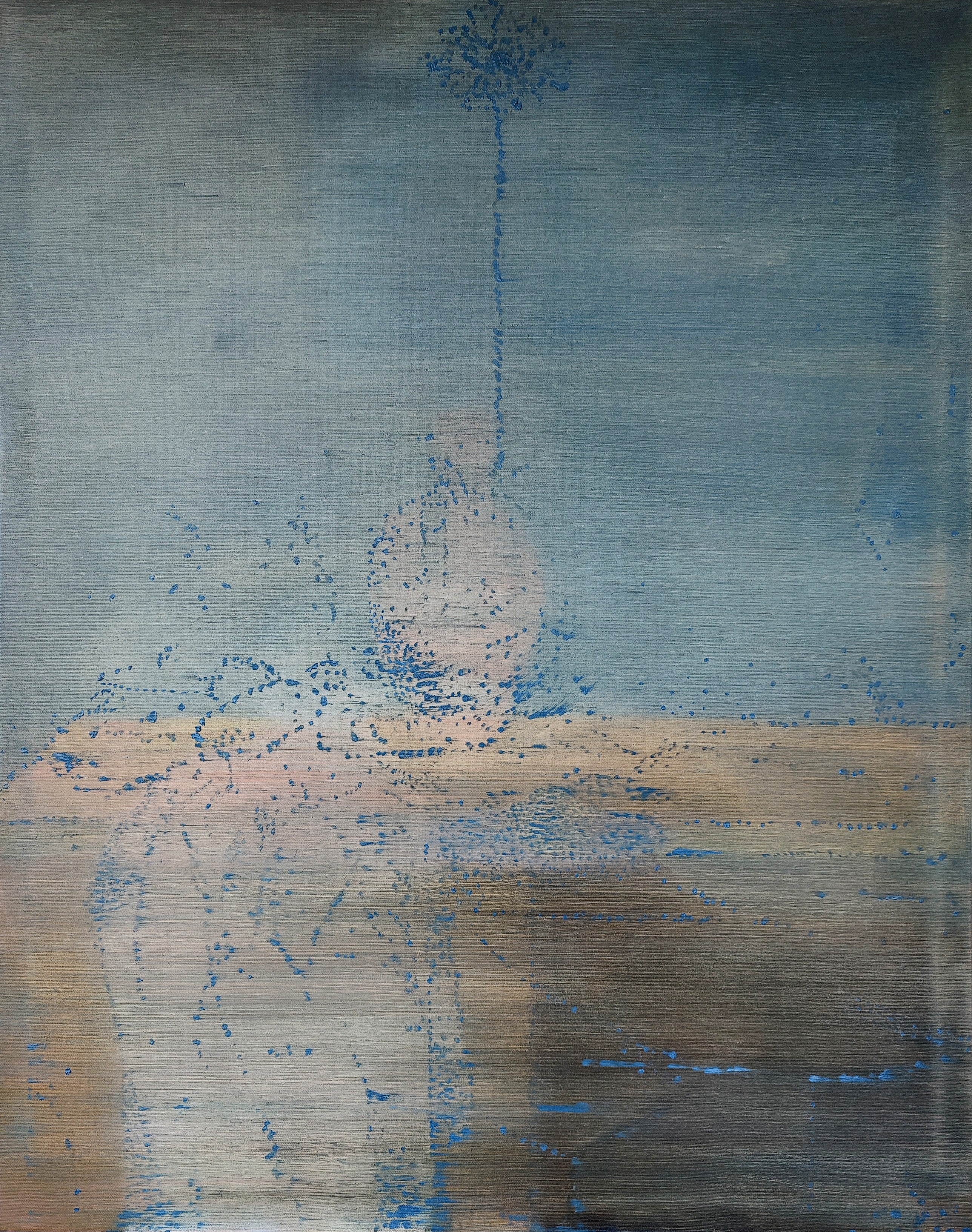 Painting 'SECRET AND SACRED' - Oil on Canvas Karolina Zglobicka