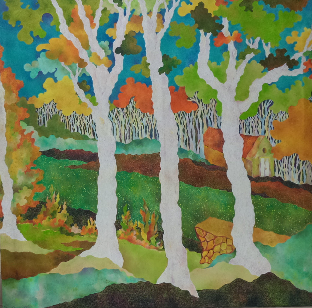 Oil 'SOLITUDE' - Oil on Canvas Chaitali Chatterjee