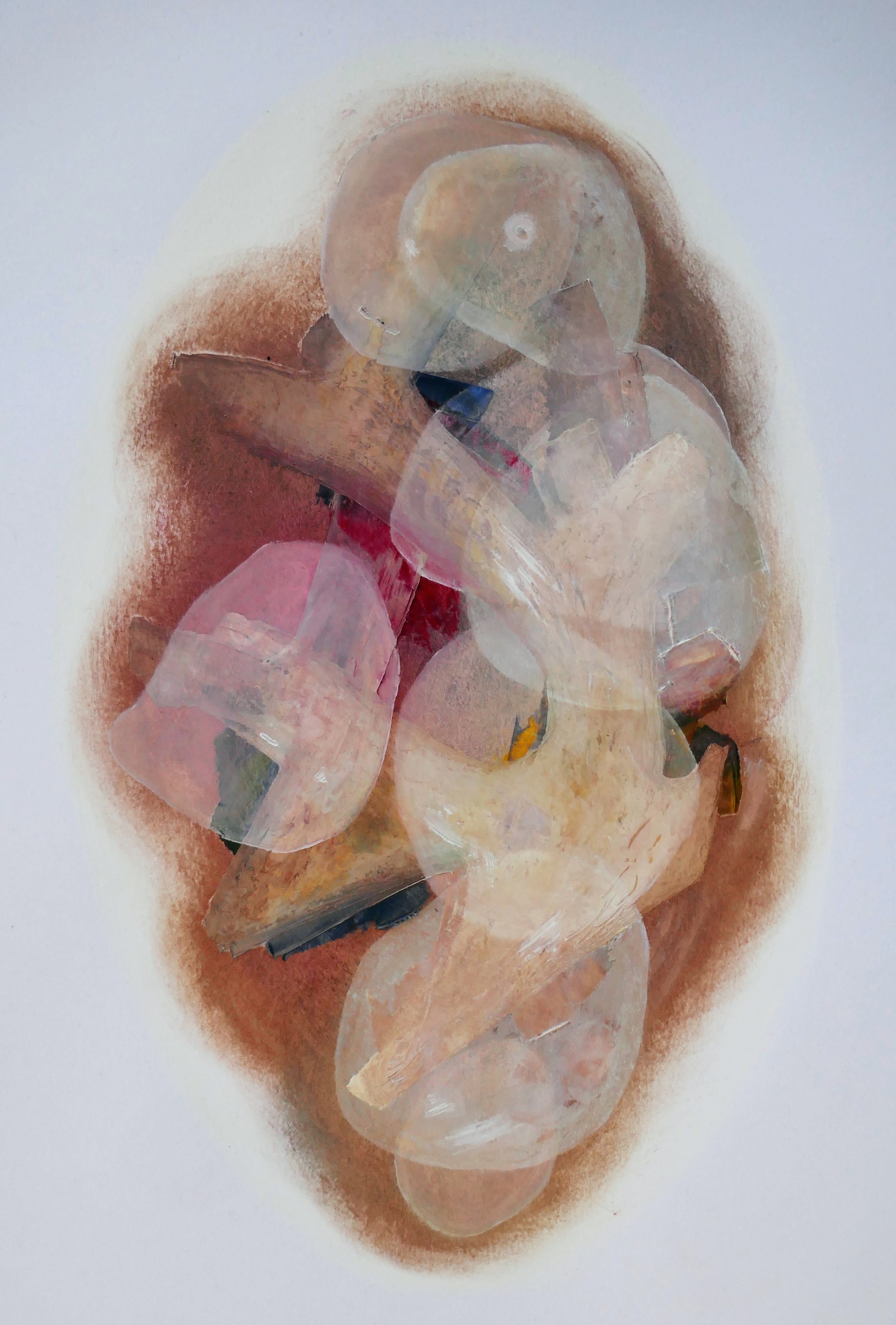 'SONG OF ITSELF' - Oil on Prepared Paper Janet Waring Rago