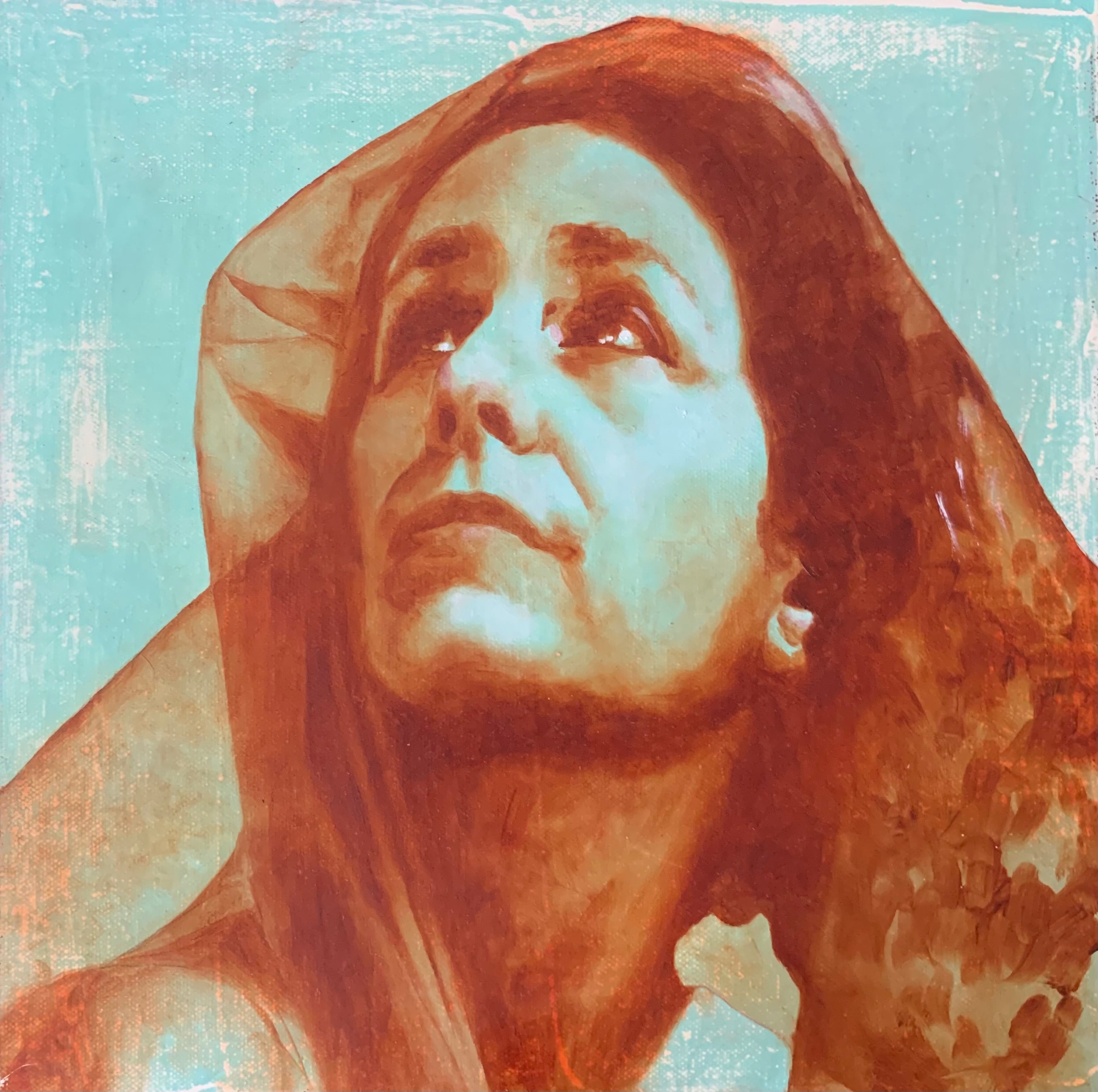 Oil Painting 'STUDY FOR ST. ANNE' Michael Prettyman