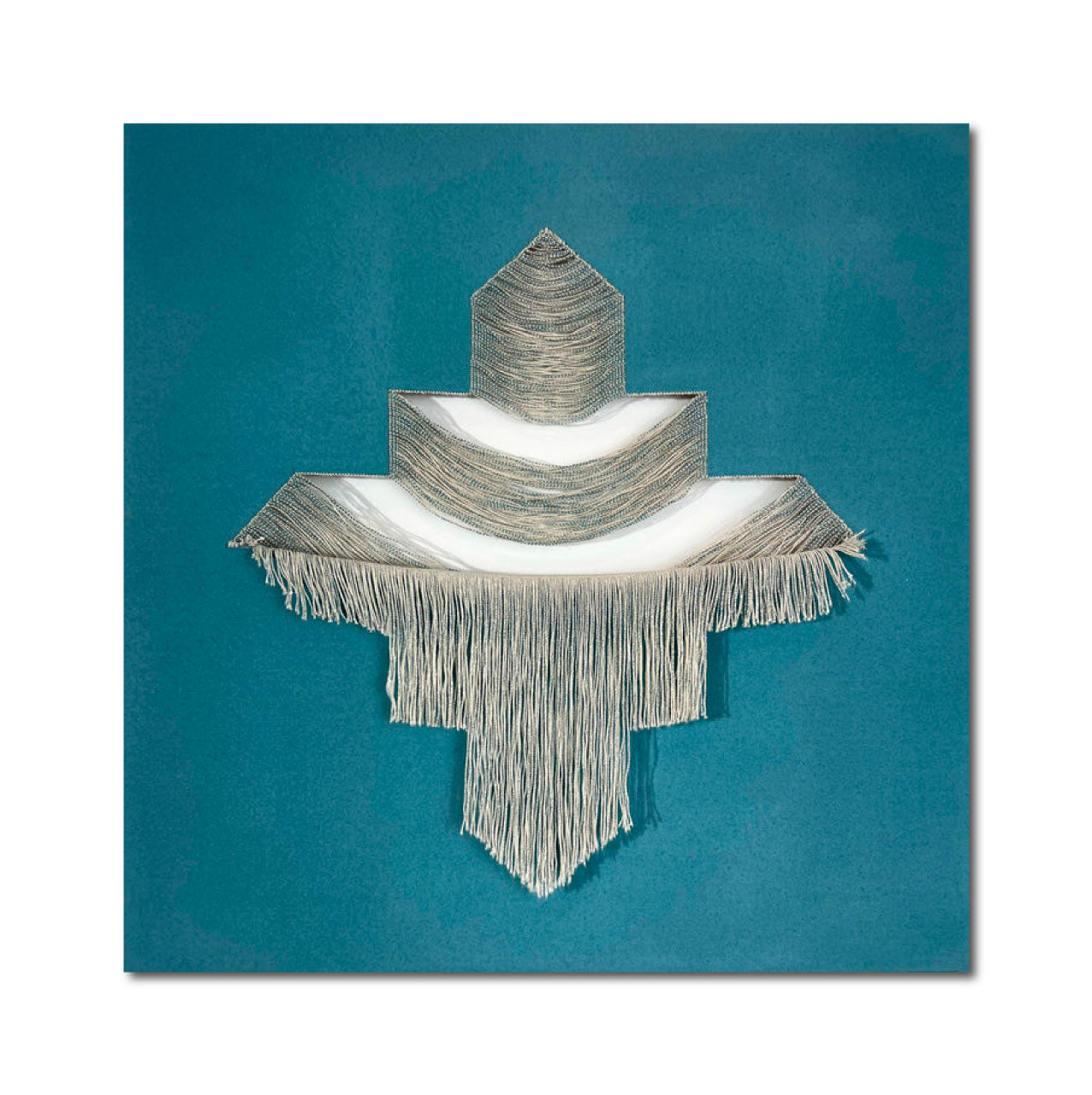 Acrylic 'TEXTURED HARMONY (NO.2)' - Acrylic on Canvas Parastoo Ahovan