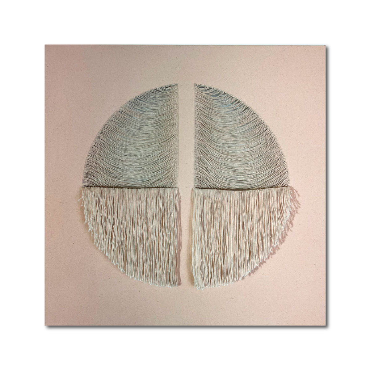 Acrylic 'TEXTURED HARMONY (NO.6)' - Acrylic on Canvas Parastoo Ahovan