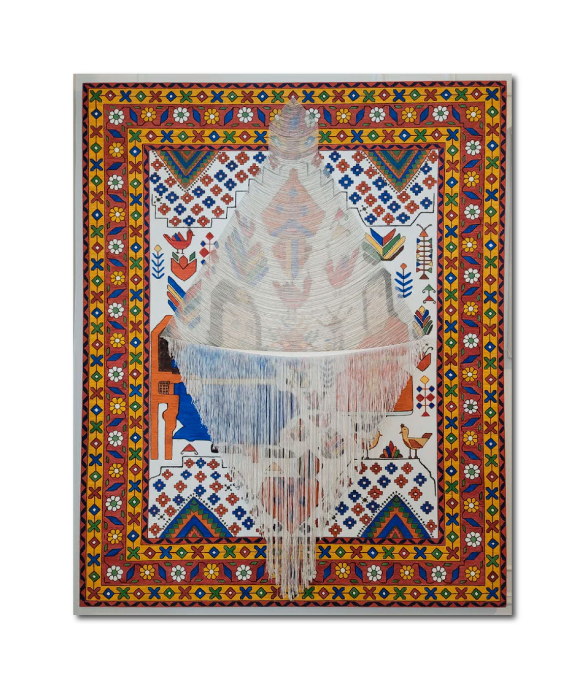 Acrylic 'THE ABIGAILS' - Acrylic on Canvas Parastoo Ahovan
