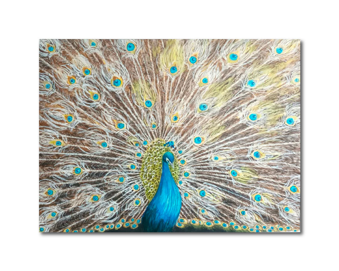 Pastels Watercolor 'THE SULTAN' Charlotte Eder