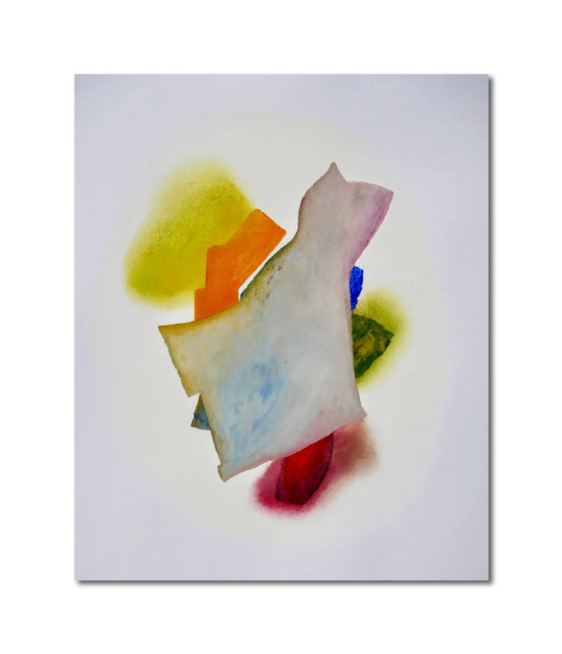 Artwork 'THERE IS A TRUTH WITHIN THE GREY THOUGH WHERE IT LIES I COULD NOT SAY' - Oil on Prepared Paper Janet Waring Rago
