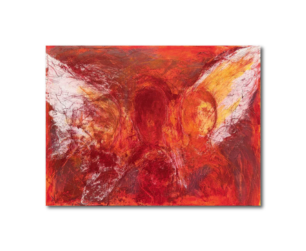 Abstract Acrylic Expressionist Oil Painting 'TRILOGY' John Waski