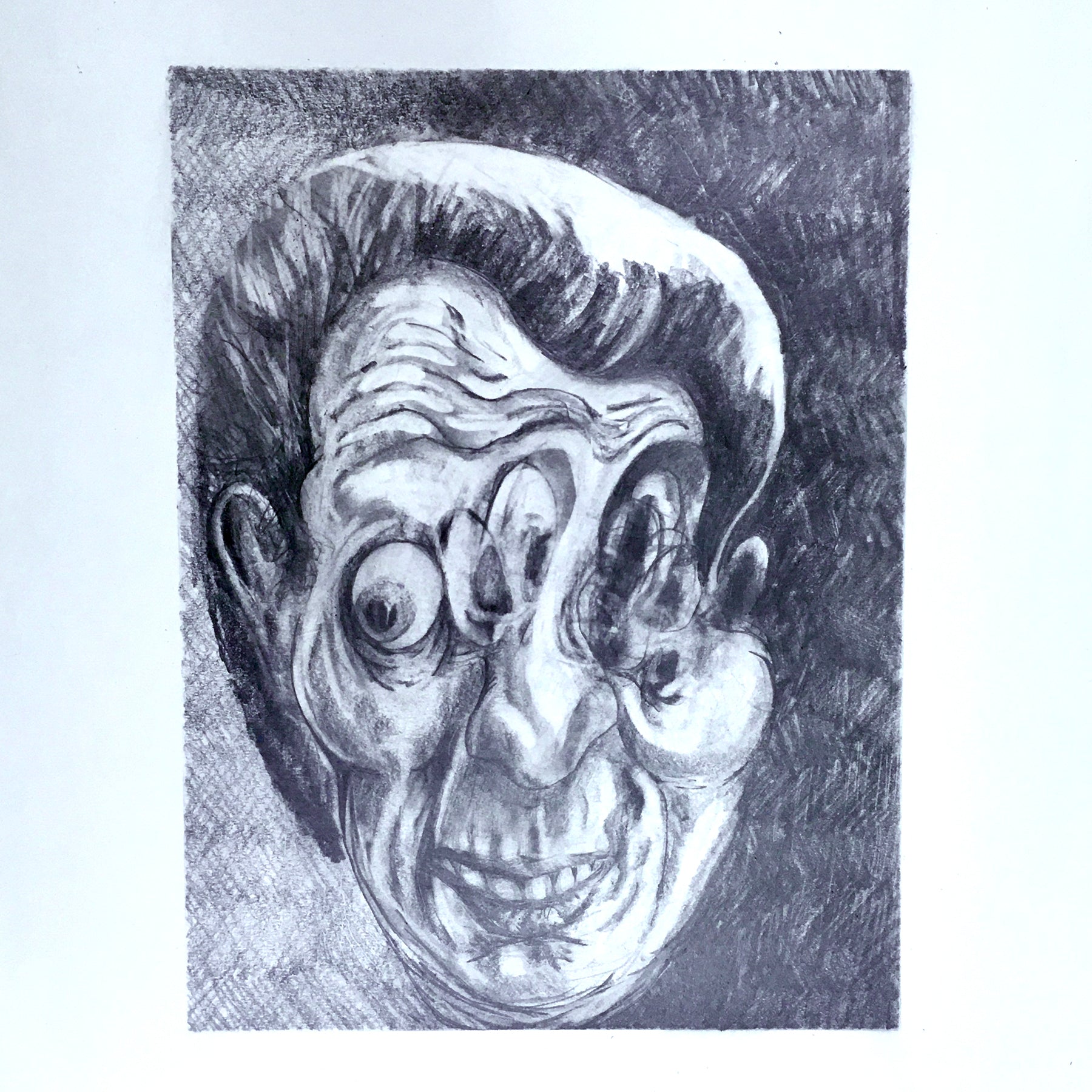'TEETER' - Pencil on Paper Ben Finer