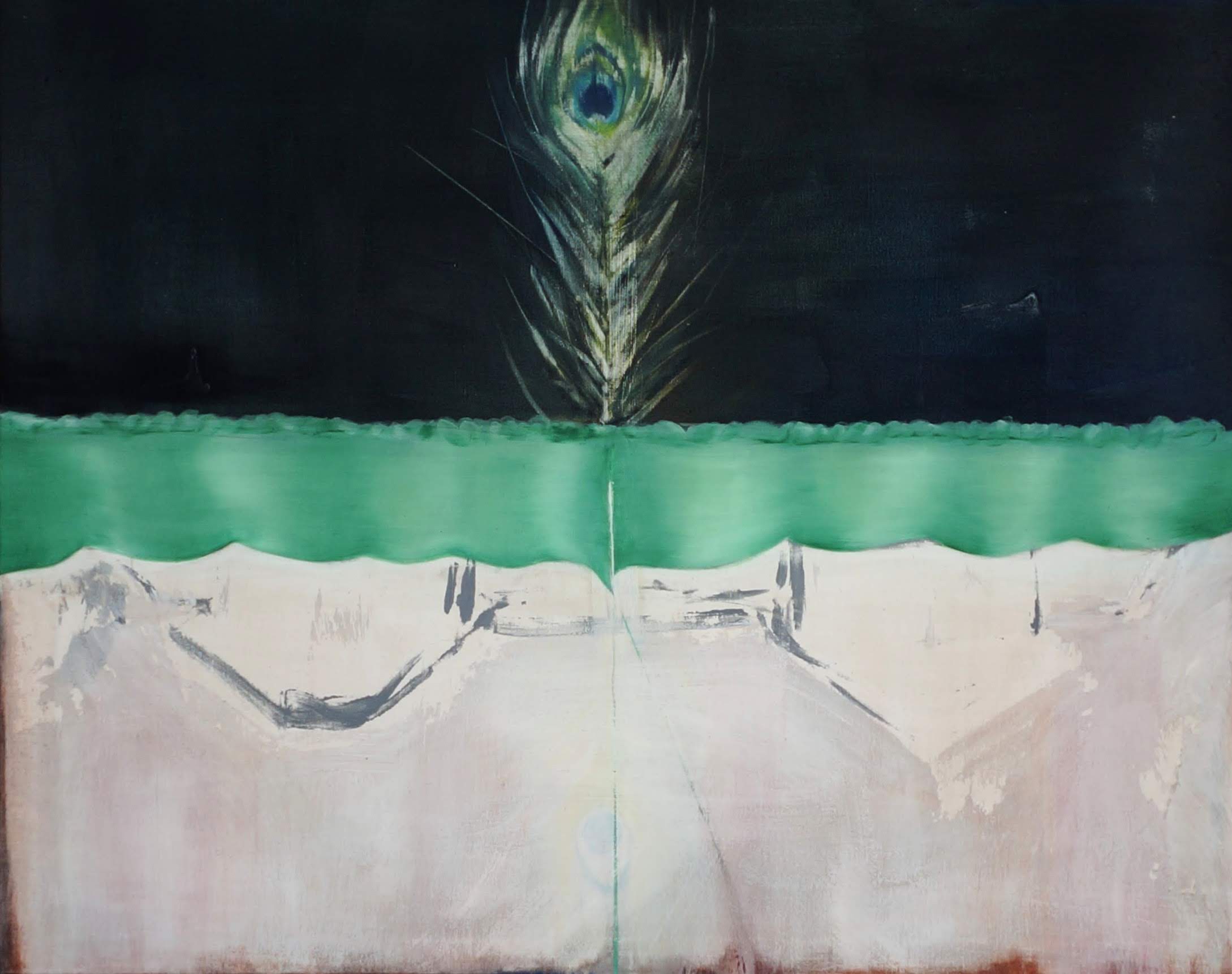 Painting 'THE HAUSFRAU' - Oil on Canvas Karolina Zglobicka