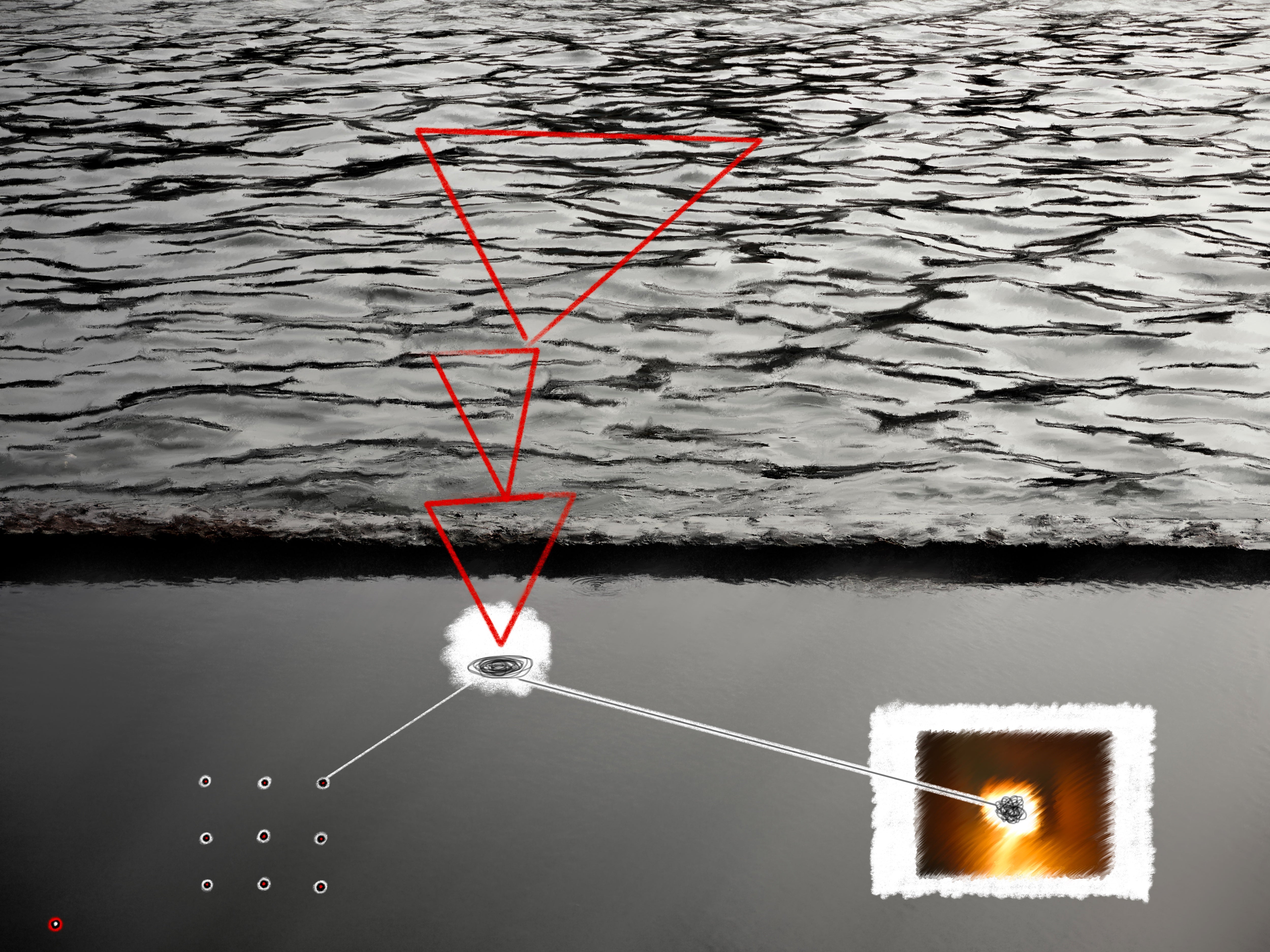 Digital Painting 'THE EVER-CHANGING TIDES OF TIME SHAPE THE VAST EXPANSE.' NO.04 Li Zheng