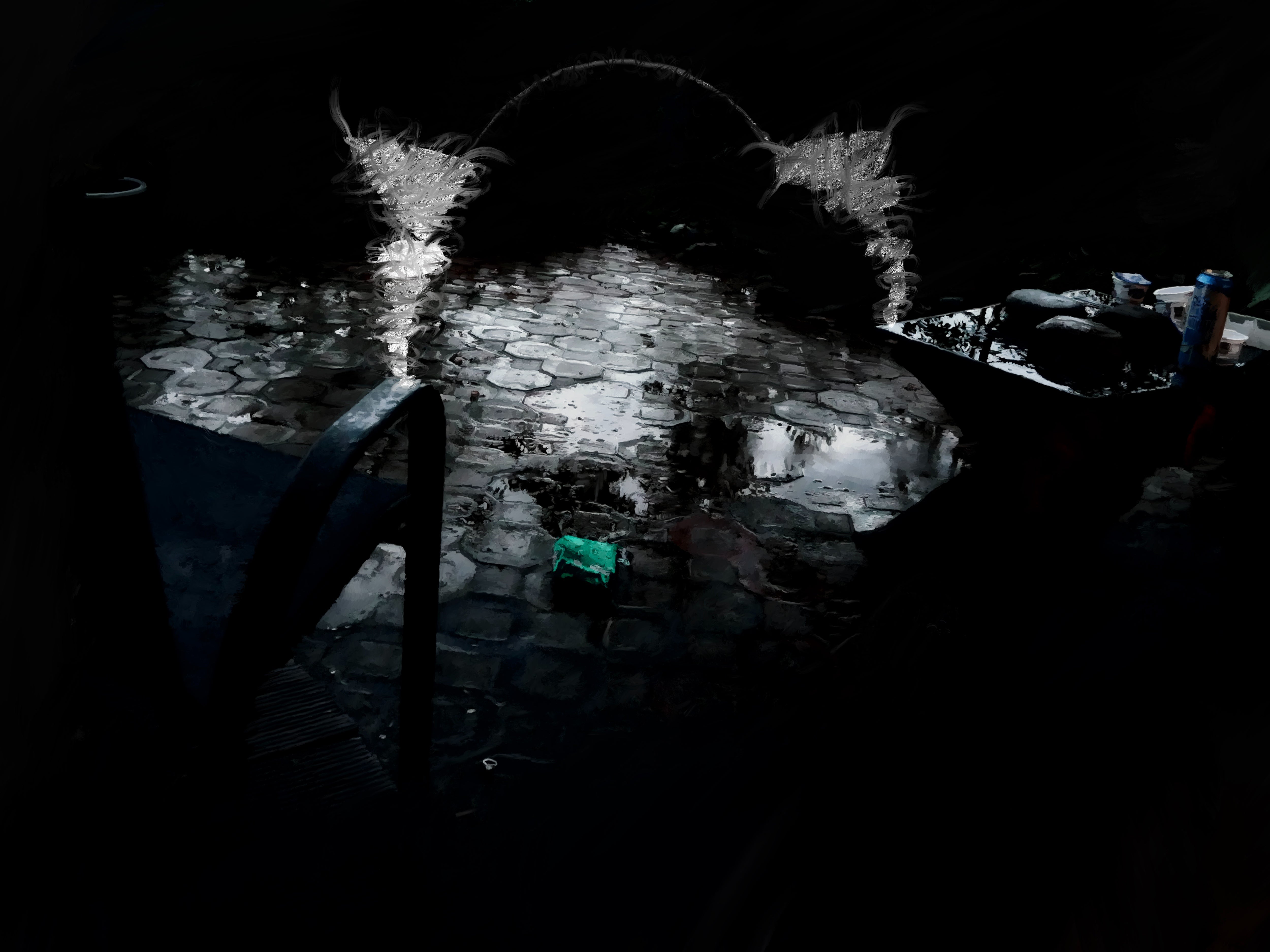 Digital Painting 'THE EVER-CHANGING TIDES OF TIME SHAPE THE VAST EXPANSE.' NO.06 Li Zheng