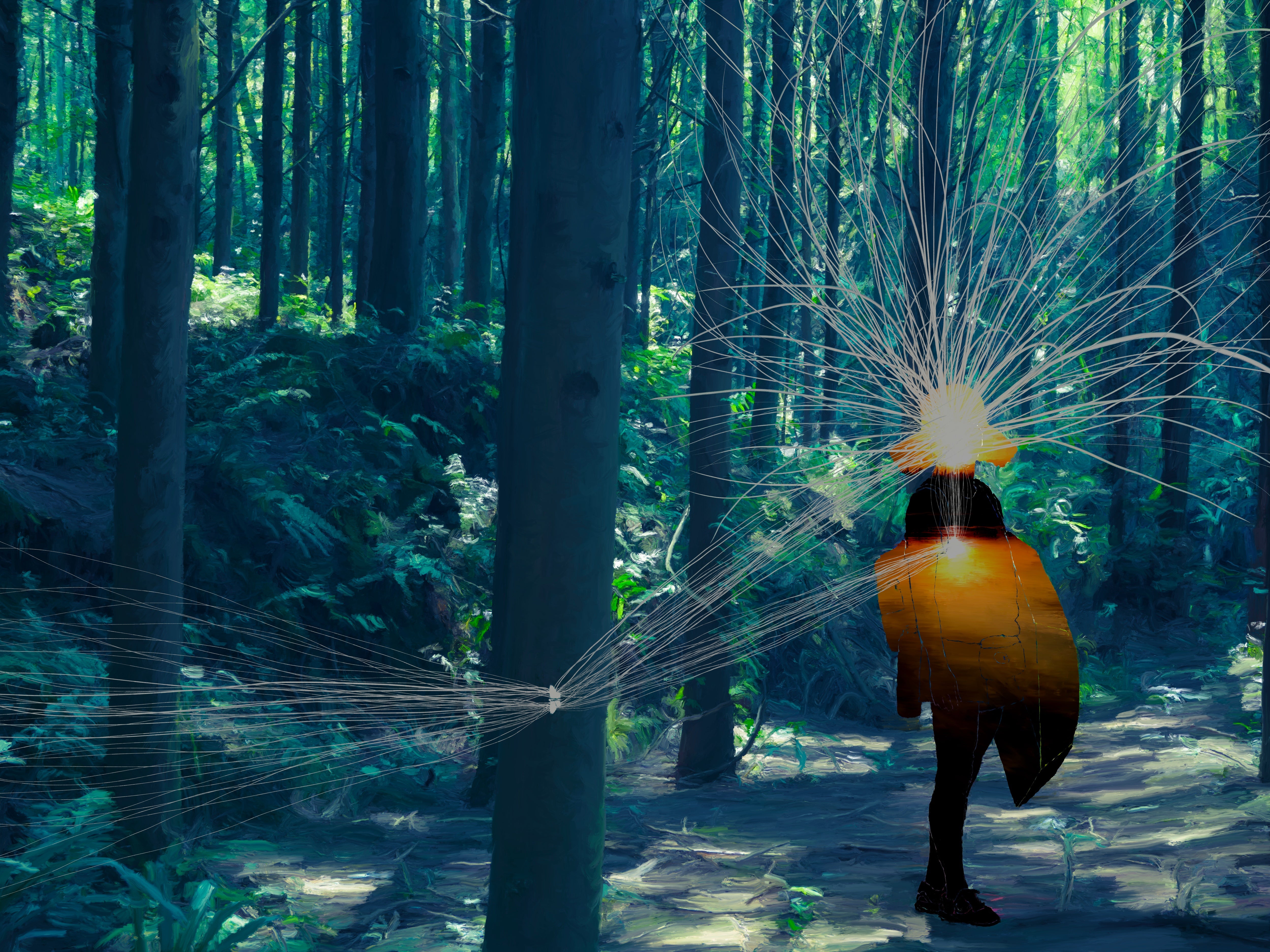 Digital Painting 'THE INNATE WISDOM OF NATURE.' NO.01 Li Zheng