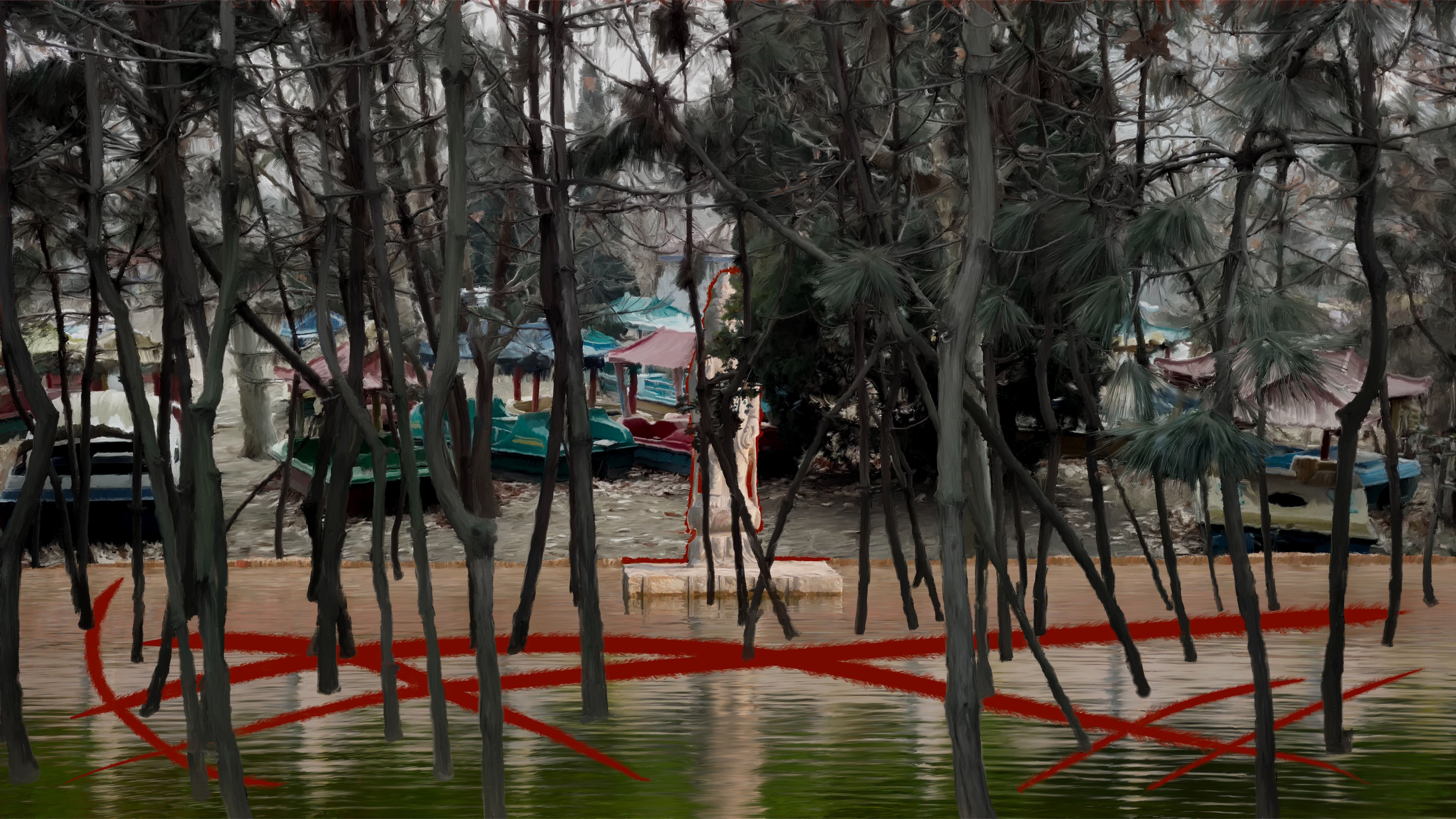 Digital Painting 'THE INNATE WISDOM OF NATURE.' NO.03 Li Zheng
