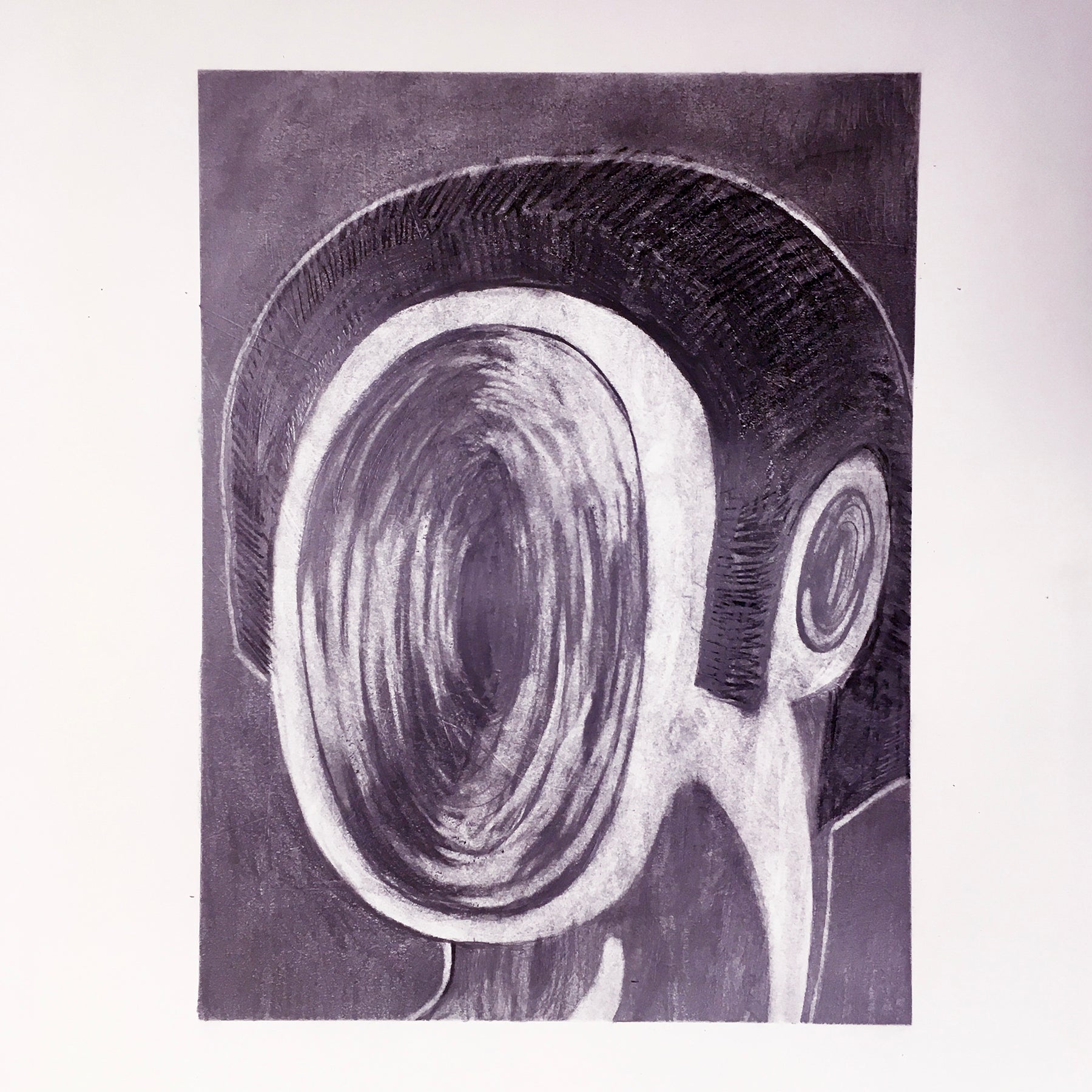 'TOMORROW'S FACE' - Pencil on Paper Ben Finer