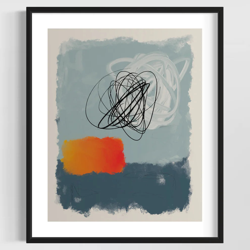 Digital 'TRACE PROJECTION' - Digital Print Sam Lewis