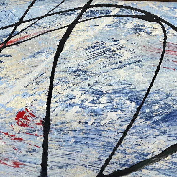 Acrylic 'TRADEWINDS' - Acrylic on Foam Board Sam Lewis