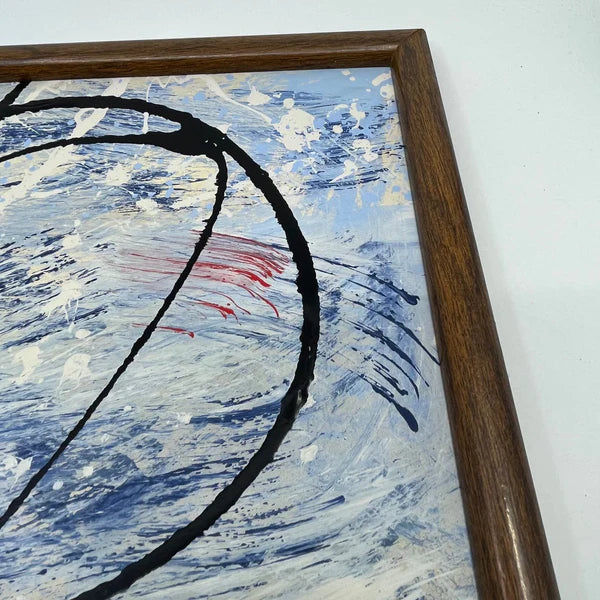Acrylic 'TRADEWINDS' - Acrylic on Foam Board Sam Lewis
