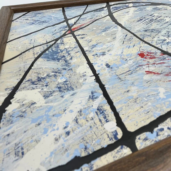 Acrylic 'TRADEWINDS' - Acrylic on Foam Board Sam Lewis
