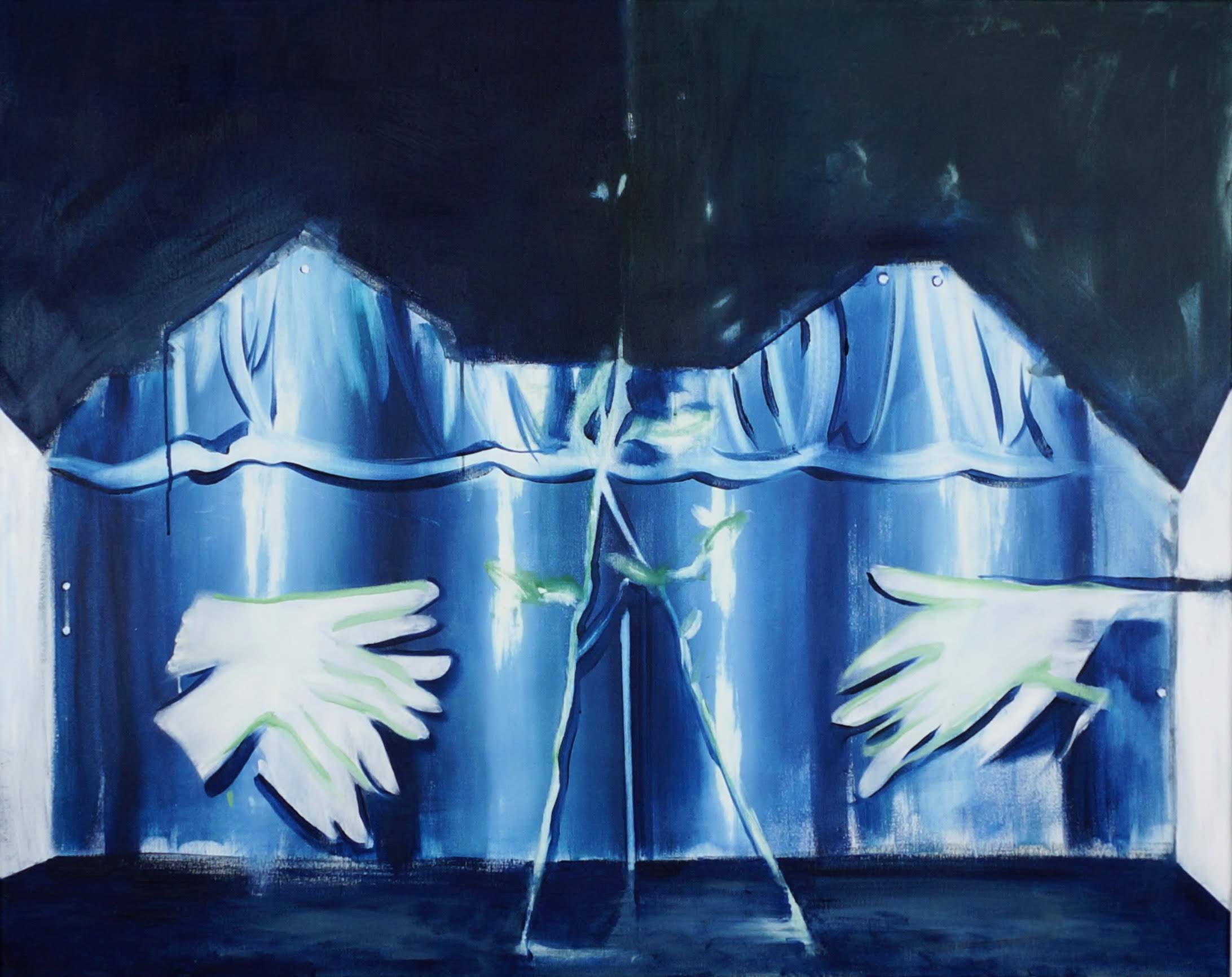 Surrealist 'TRICKS' - Oil on Canvas Karolina Zglobicka