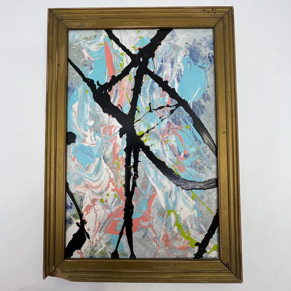 Acrylic 'TROPICAL YOGURT' - Acrylic on Foam Board Sam Lewis