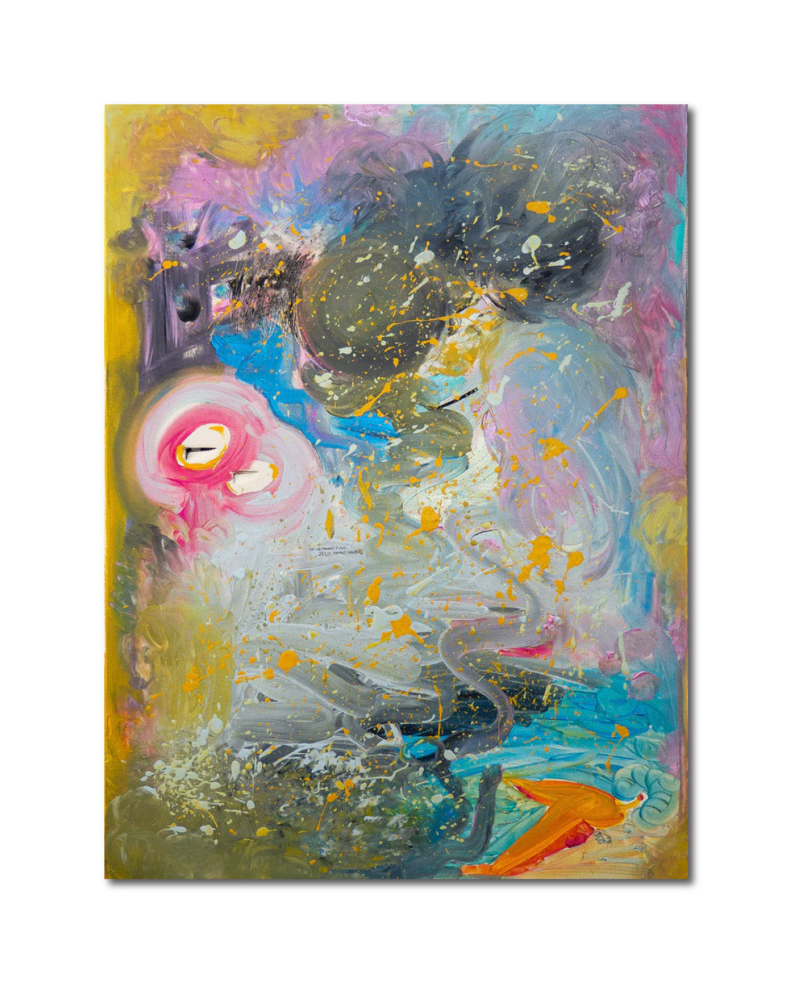 Acrylic Painting 'UNCERTAINTY' - Acrylic Painting Grettel Lemus
