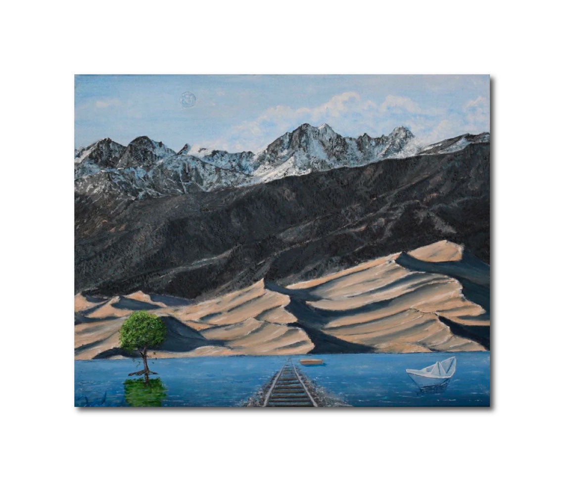 Landscape Oil Painting 'UNTITLED' - Oil on Canvas Bryan Trainor