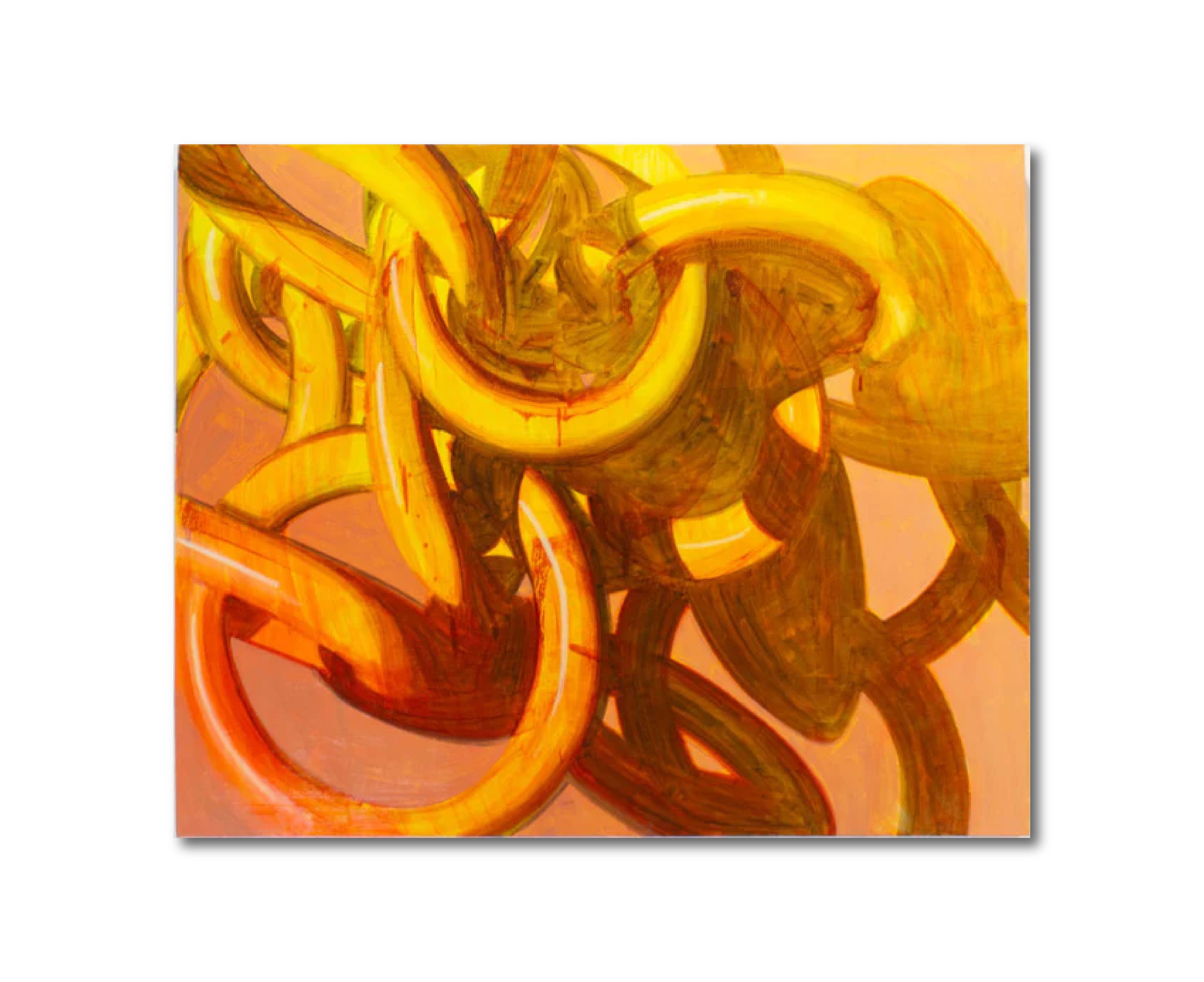 Abstract Contemporary Oil 'UNTITLED' - Oil on Canvas Adam Smith
