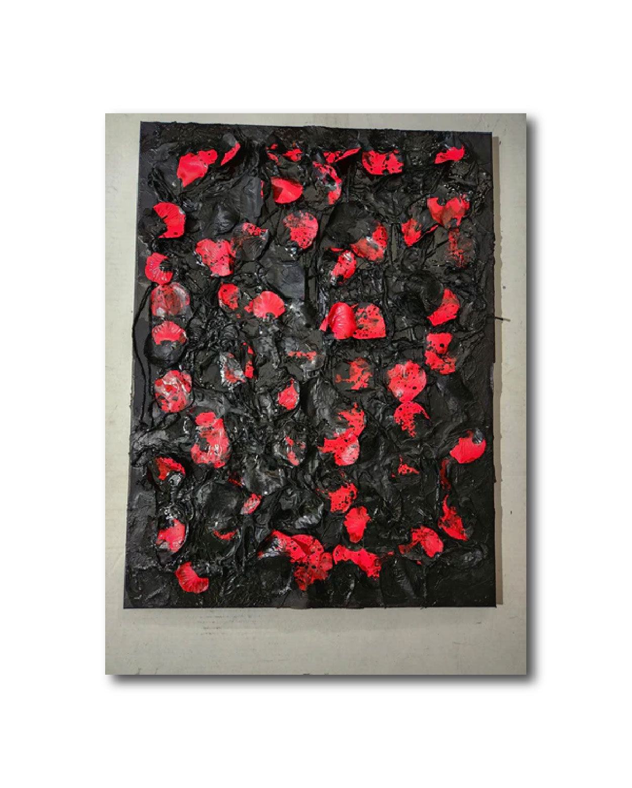 Abstract Acrylic Contemporary Painting 'MUD' Acrylic, Oil, and Mixed Media on Canvas Ulani Curry