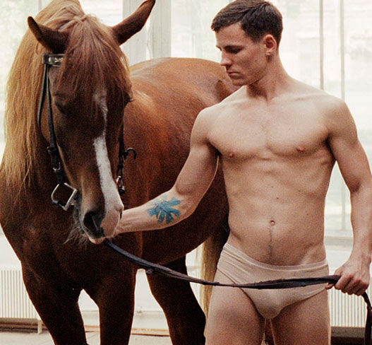 Valery Katsuba. Model with a Horse (C), 2014 Valery Katsuba