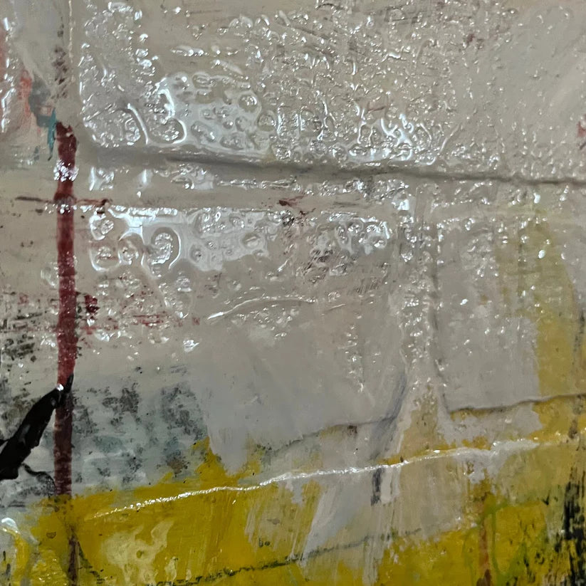 Abstract Painting 'WAR' - Huge Abstract Art Painting Sam Lewis