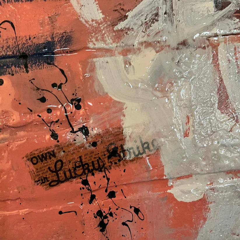 Abstract Painting 'WAR' - Huge Abstract Art Painting Sam Lewis