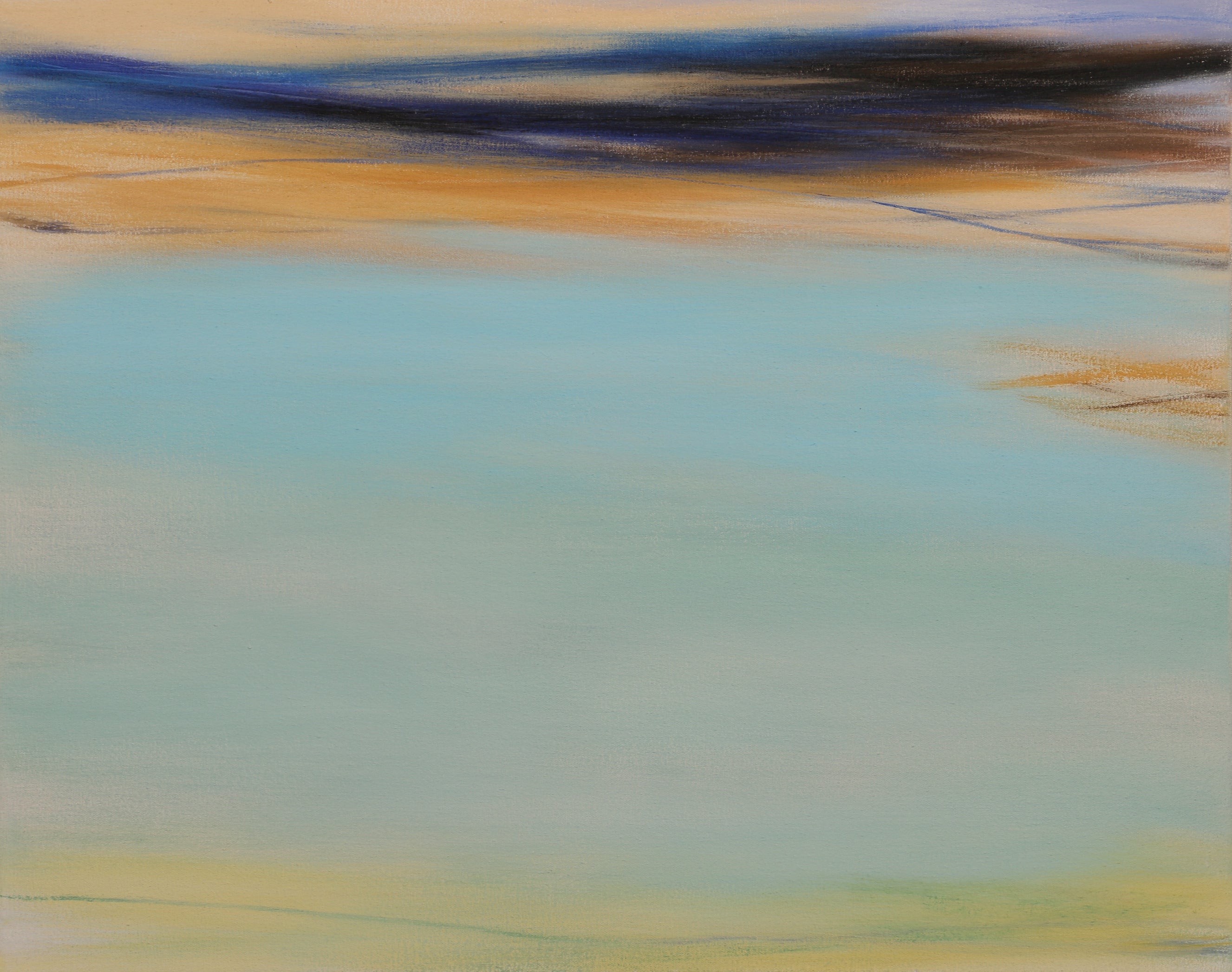 Abstract Oil 'WAVES #69' - Oil on Canvas Robert Melzmuf
