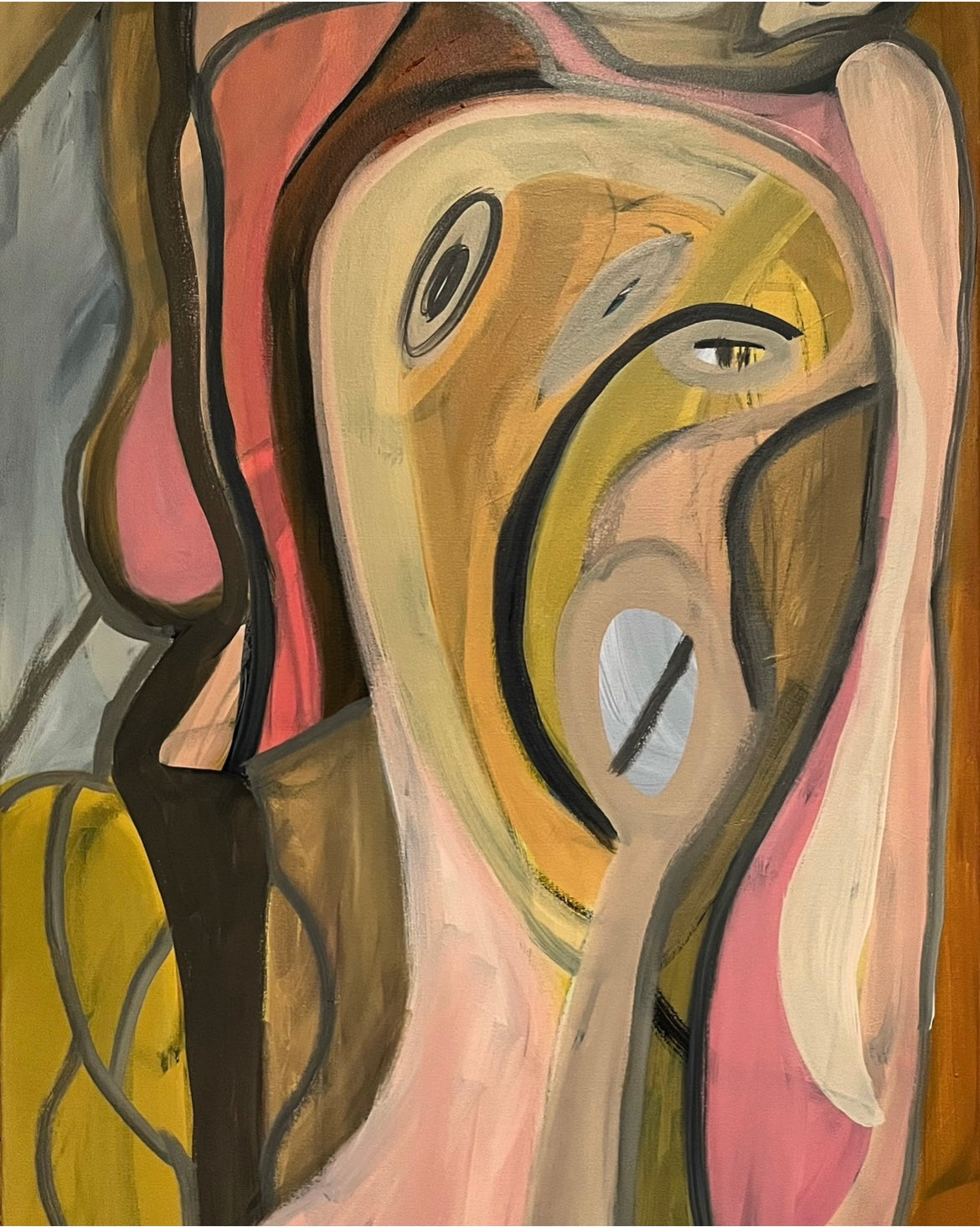 Acrylic 'WHAT'S NEXT' - Acrylic on Canvas John Bacon