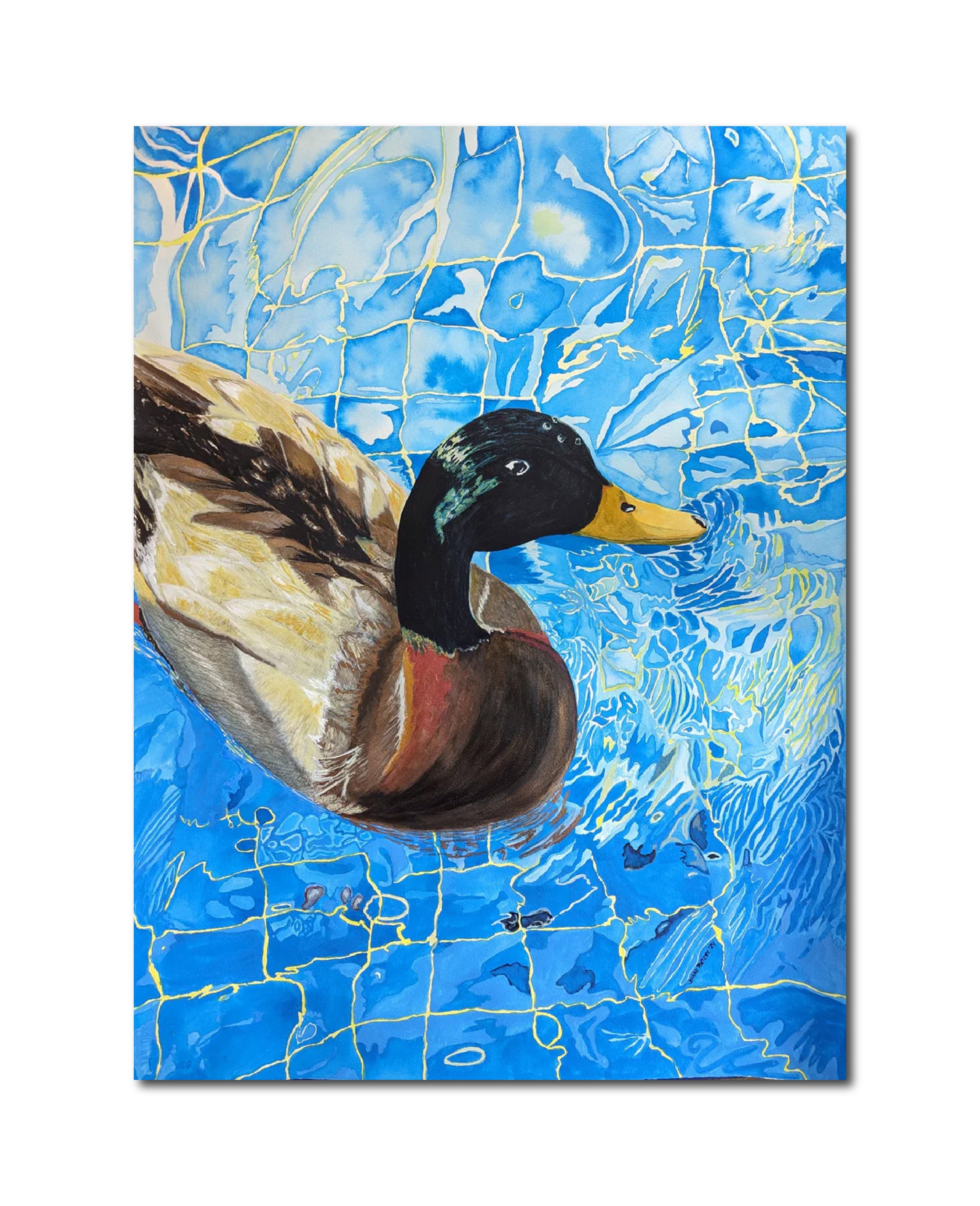 Art Contemporary Mixed Media The Drake Jeanne McIntosh Rietzke