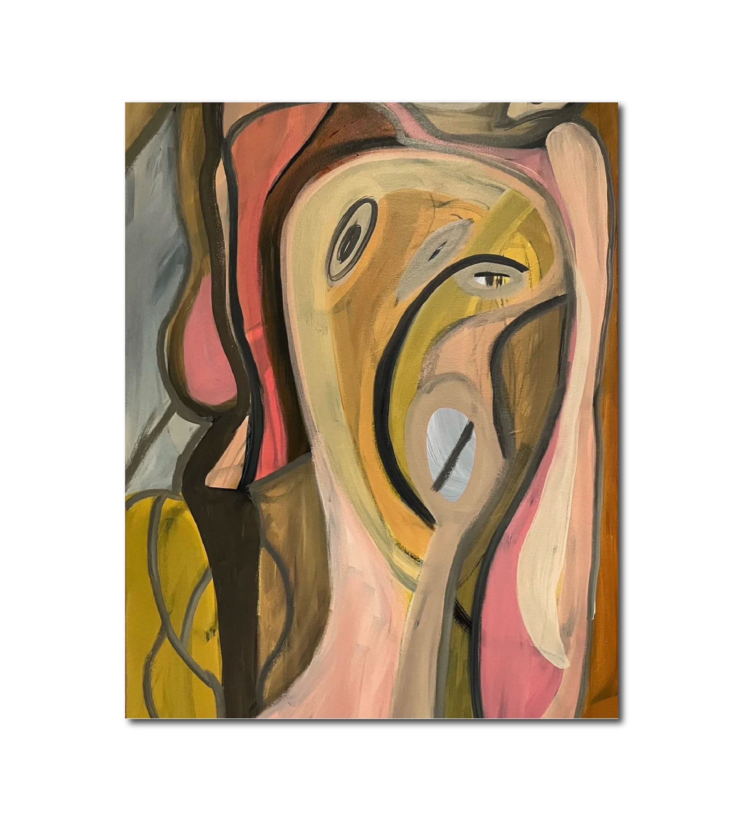Acrylic 'WHAT'S NEXT' - Acrylic on Canvas John Bacon