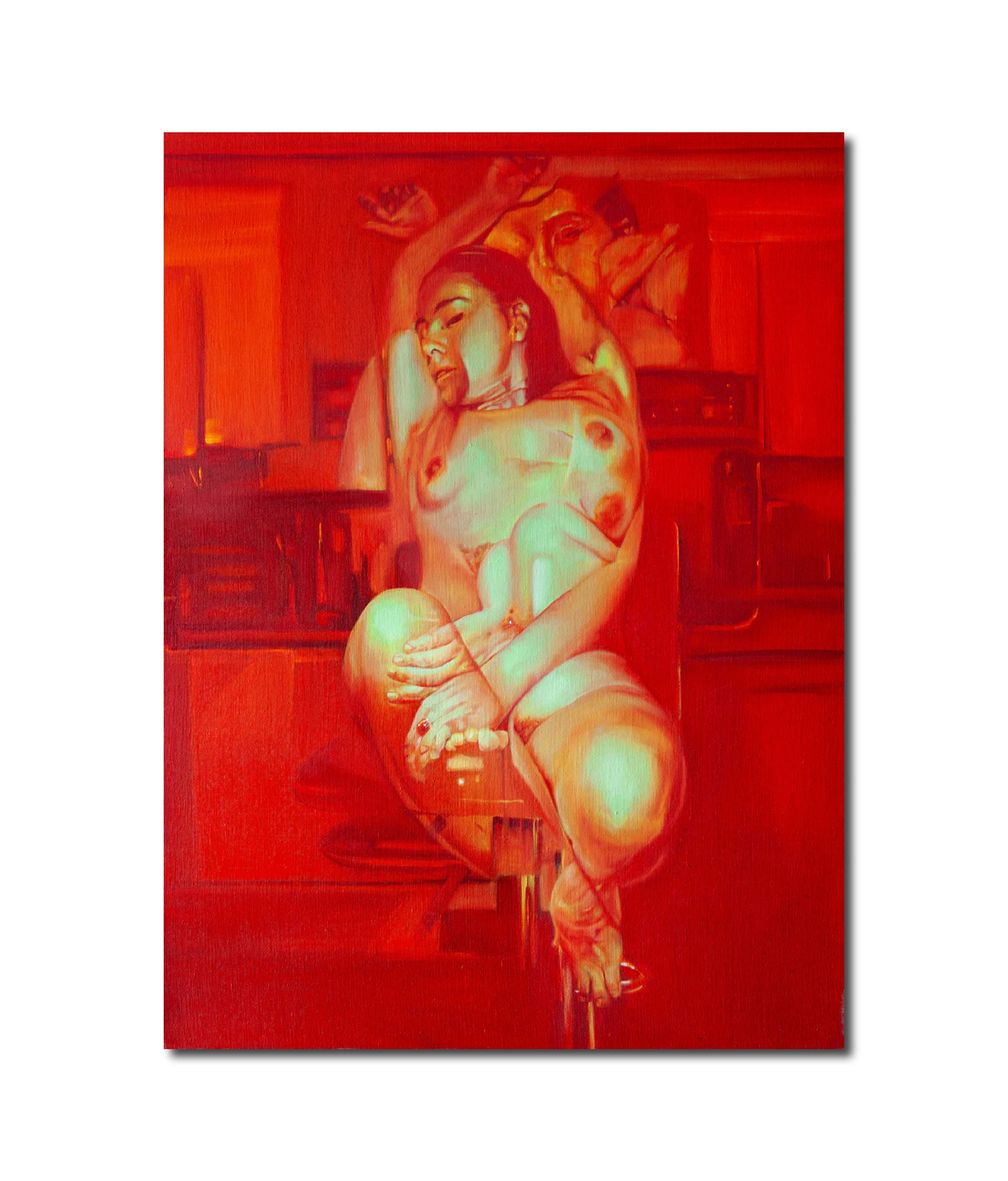 Figurative 'CHAIR NO. 7' - Oil on Linen Gregory Malphurs