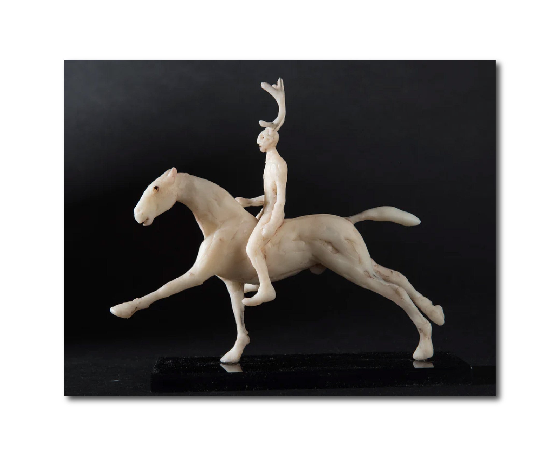 Sculpture 'NATURE-SPIRIT RIDER XL' Holly Bennett
