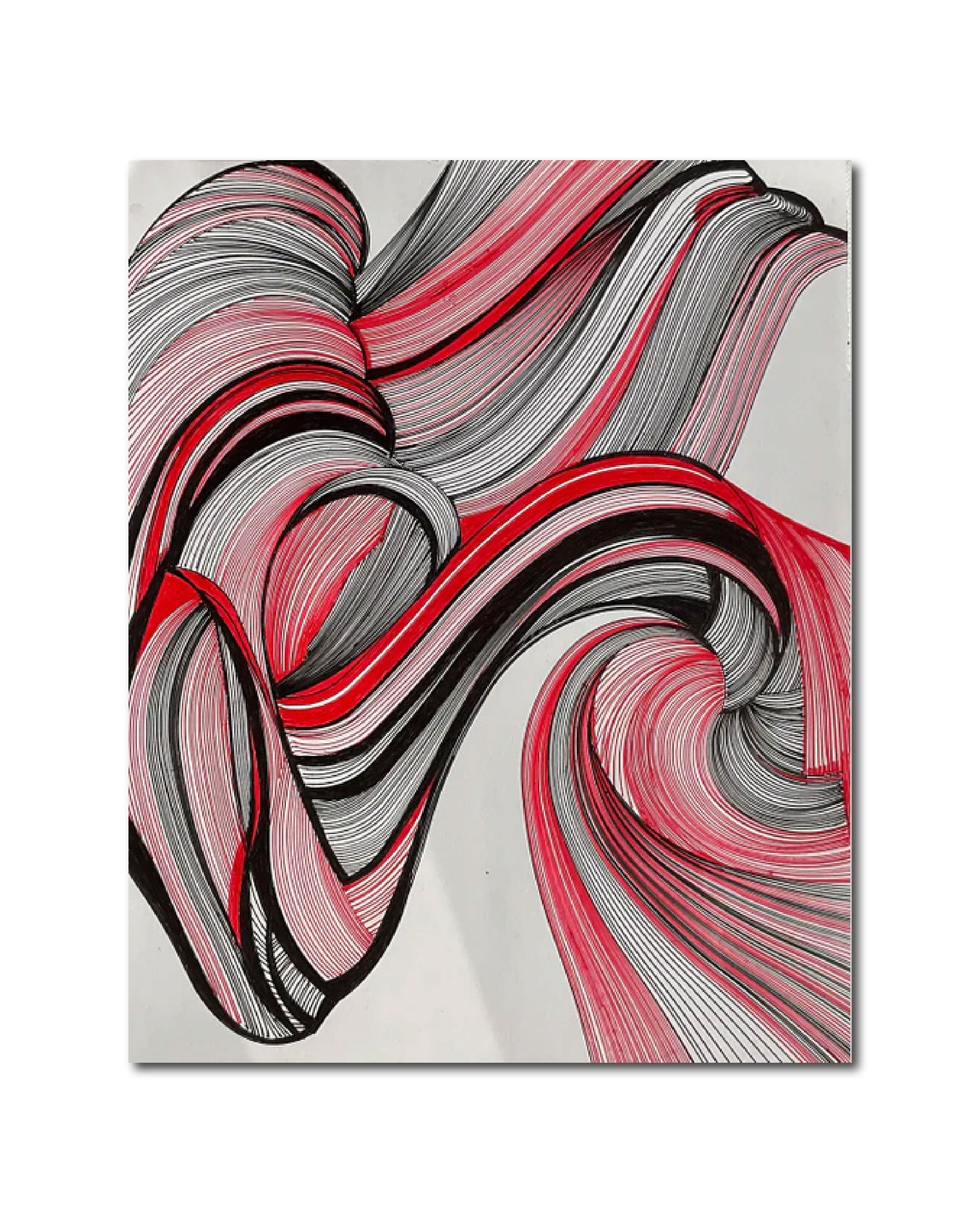 Visionary 'SWIRLING' - Design, Pen Linda Gelbard