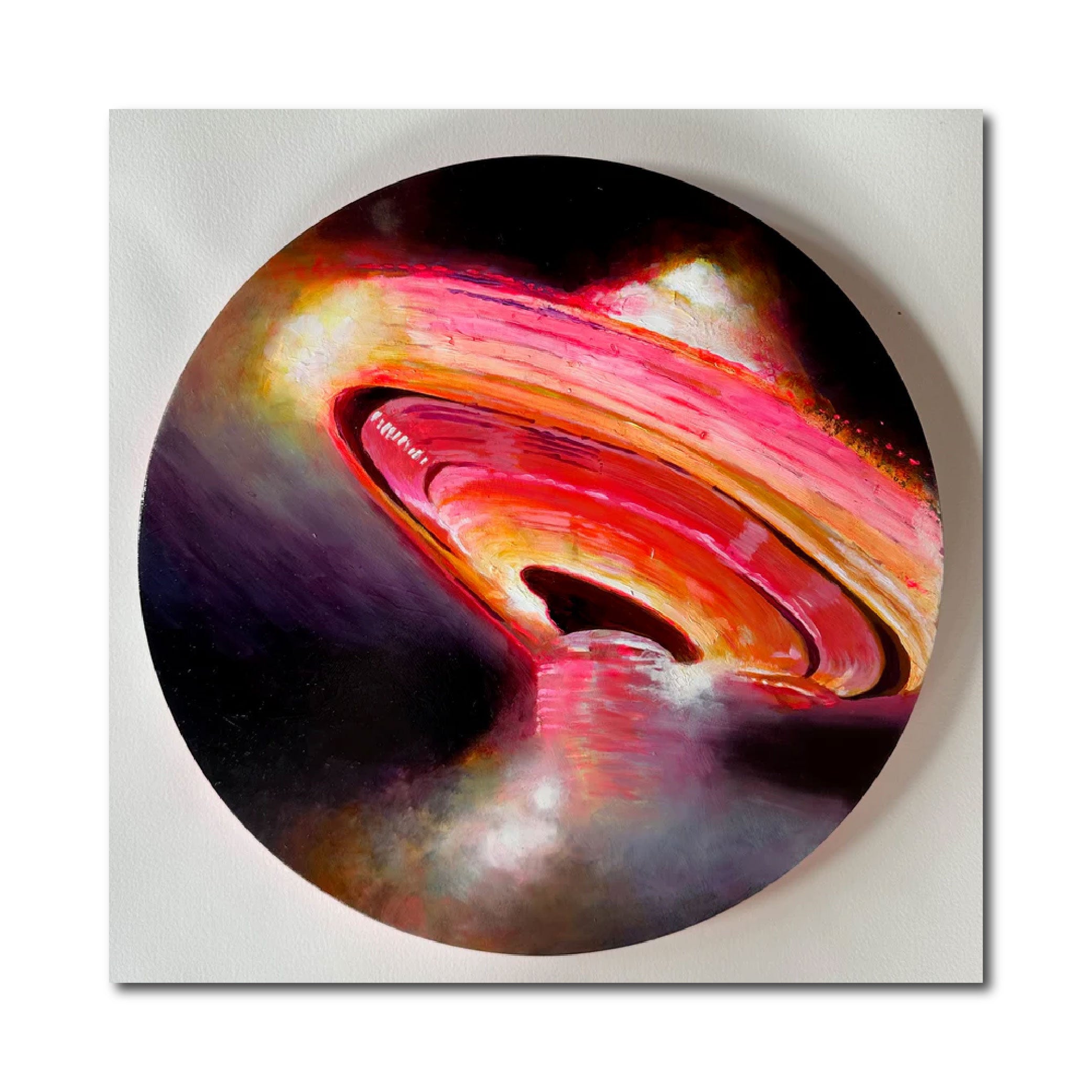 Oil 'HERE COME THE DANCERS' Michael Prettyman