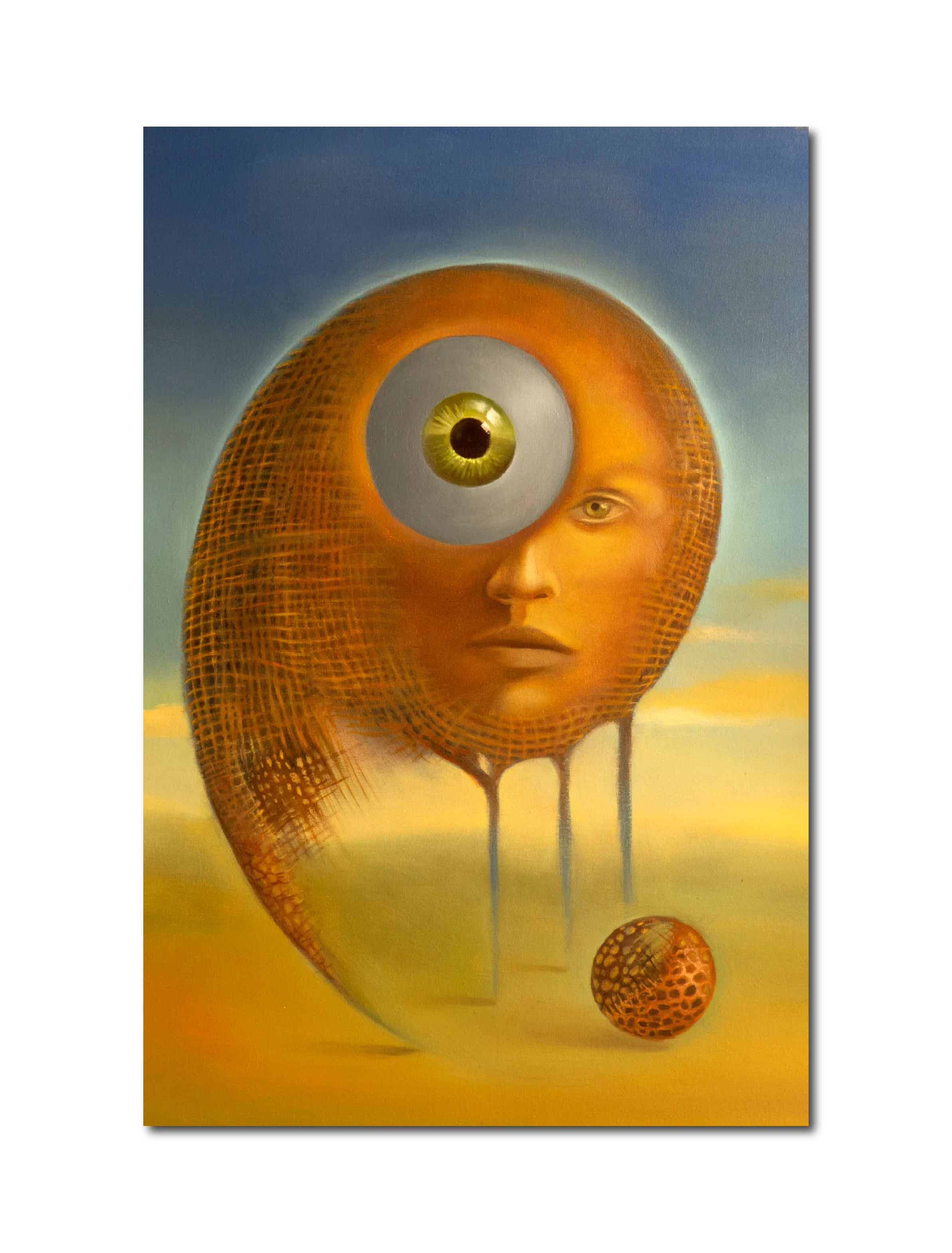 Painting Surrealism 'MOTHER CARE' Ruben Cukier