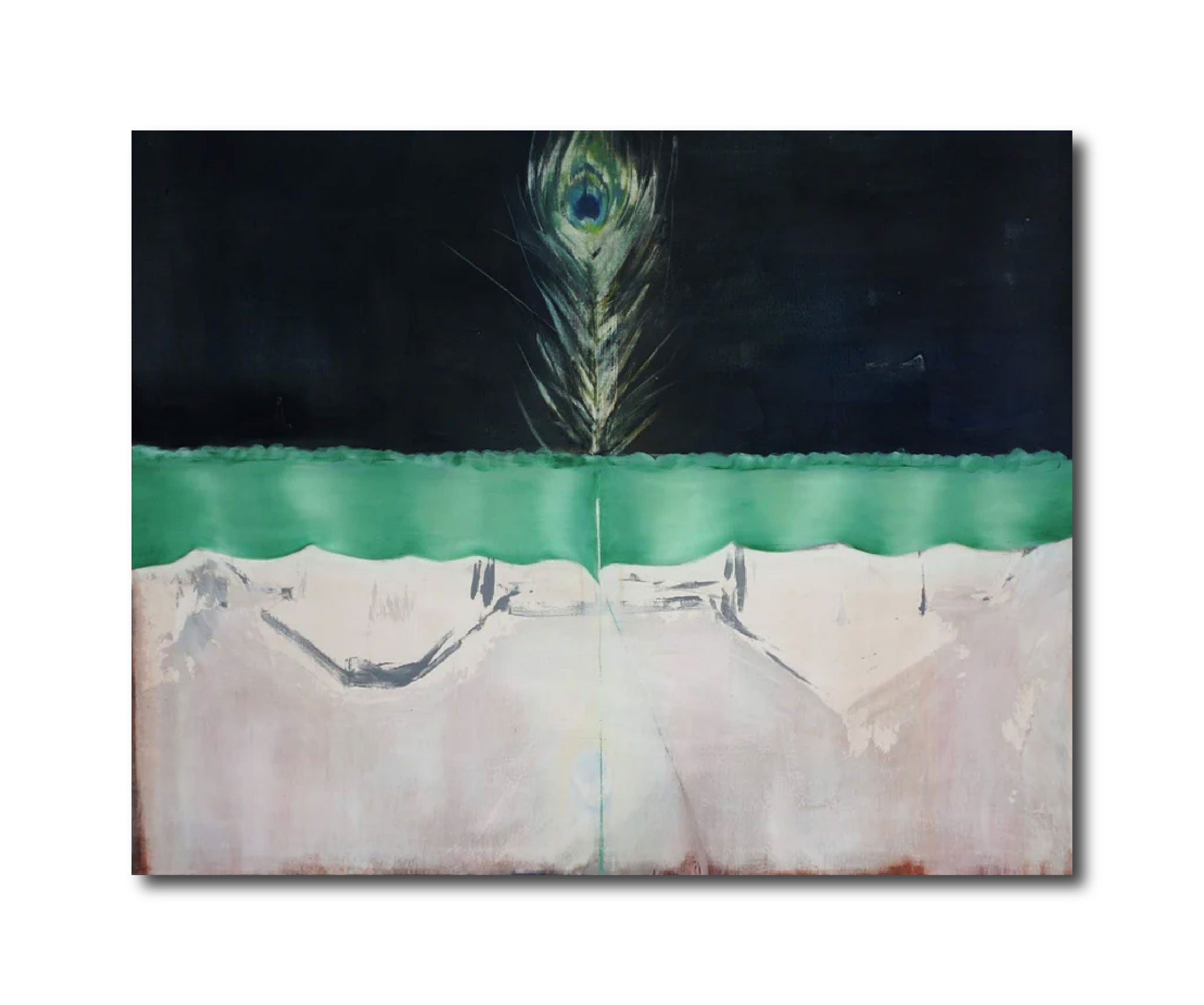 Painting 'THE HAUSFRAU' - Oil on Canvas Karolina Zglobicka